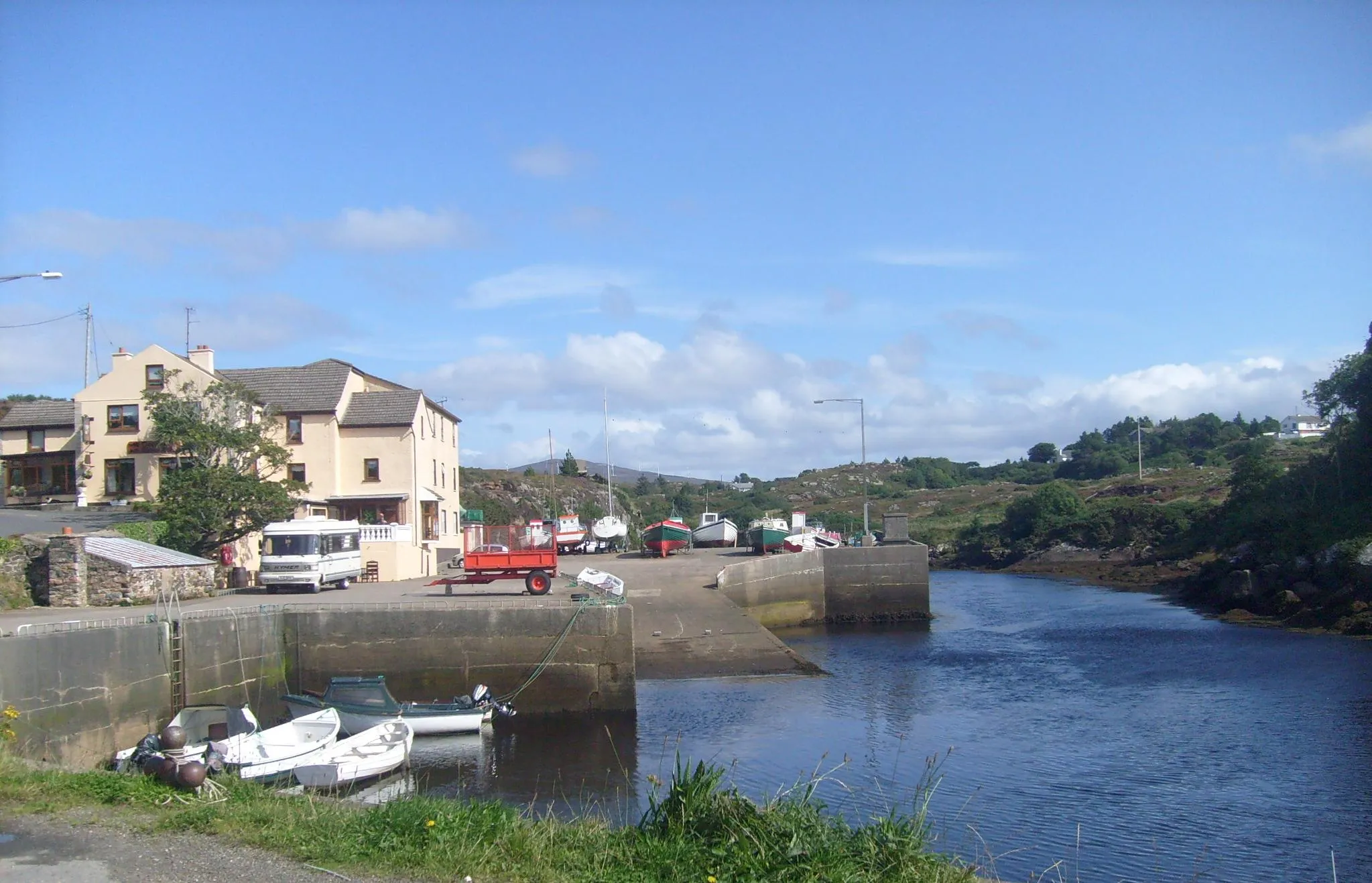 Photo showing: Bunbeg Harbour, Gweedore, Co Donegal, Ireland