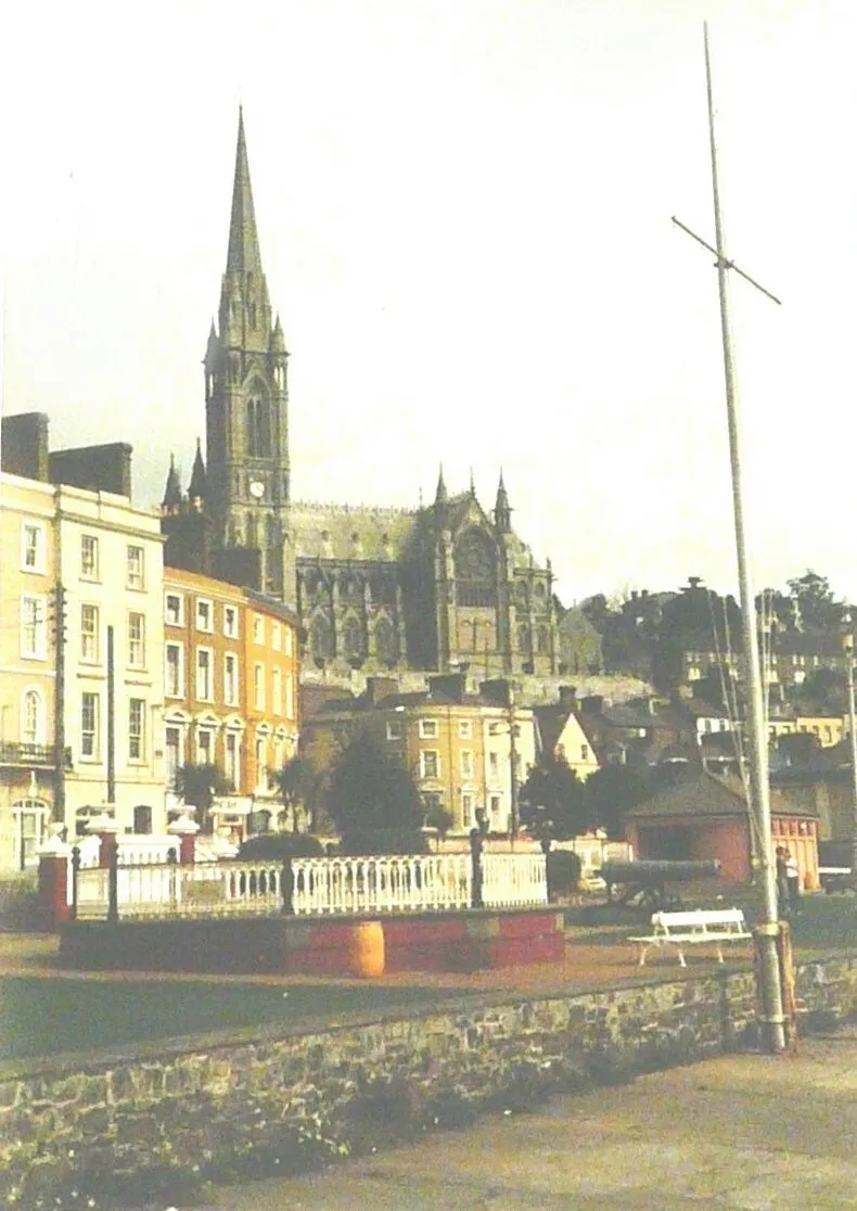 Photo showing: St Colman's Cathedral, Cobh in 1985