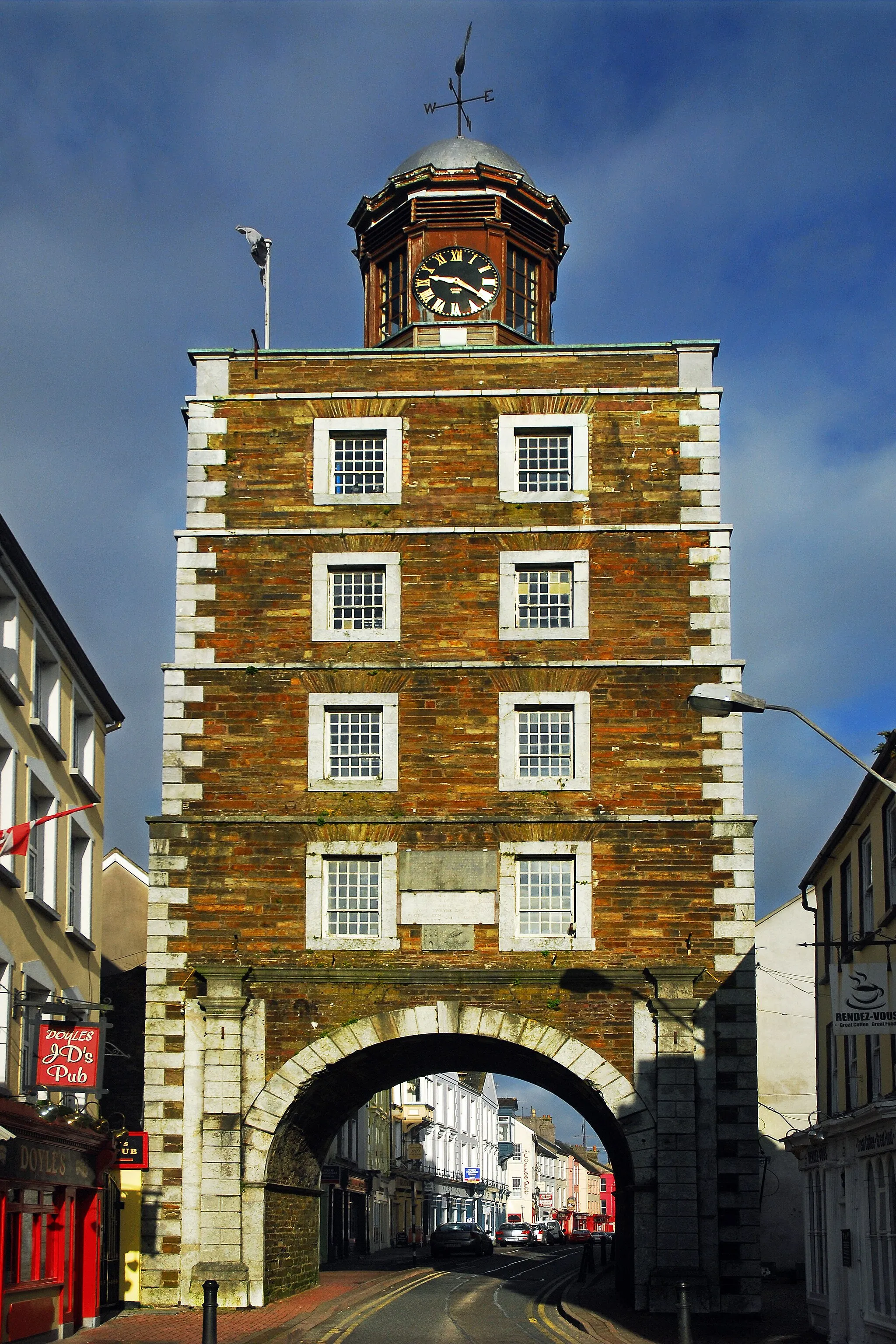 Photo showing: The Clock Gate, Youghal, Co. Cork