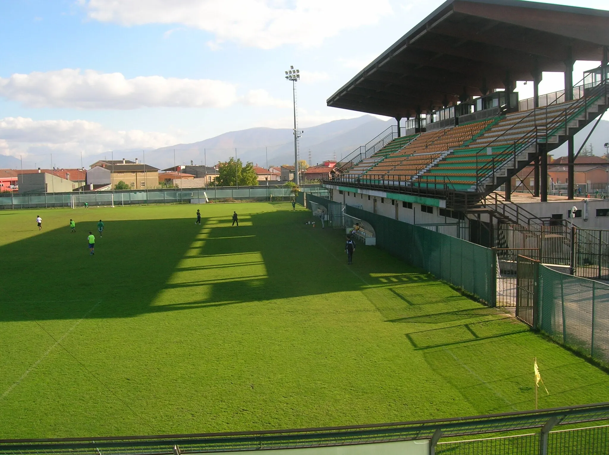 Photo showing: Stadium "Dei Marsi" in the city of Avezzano, Abruzzo, Italy