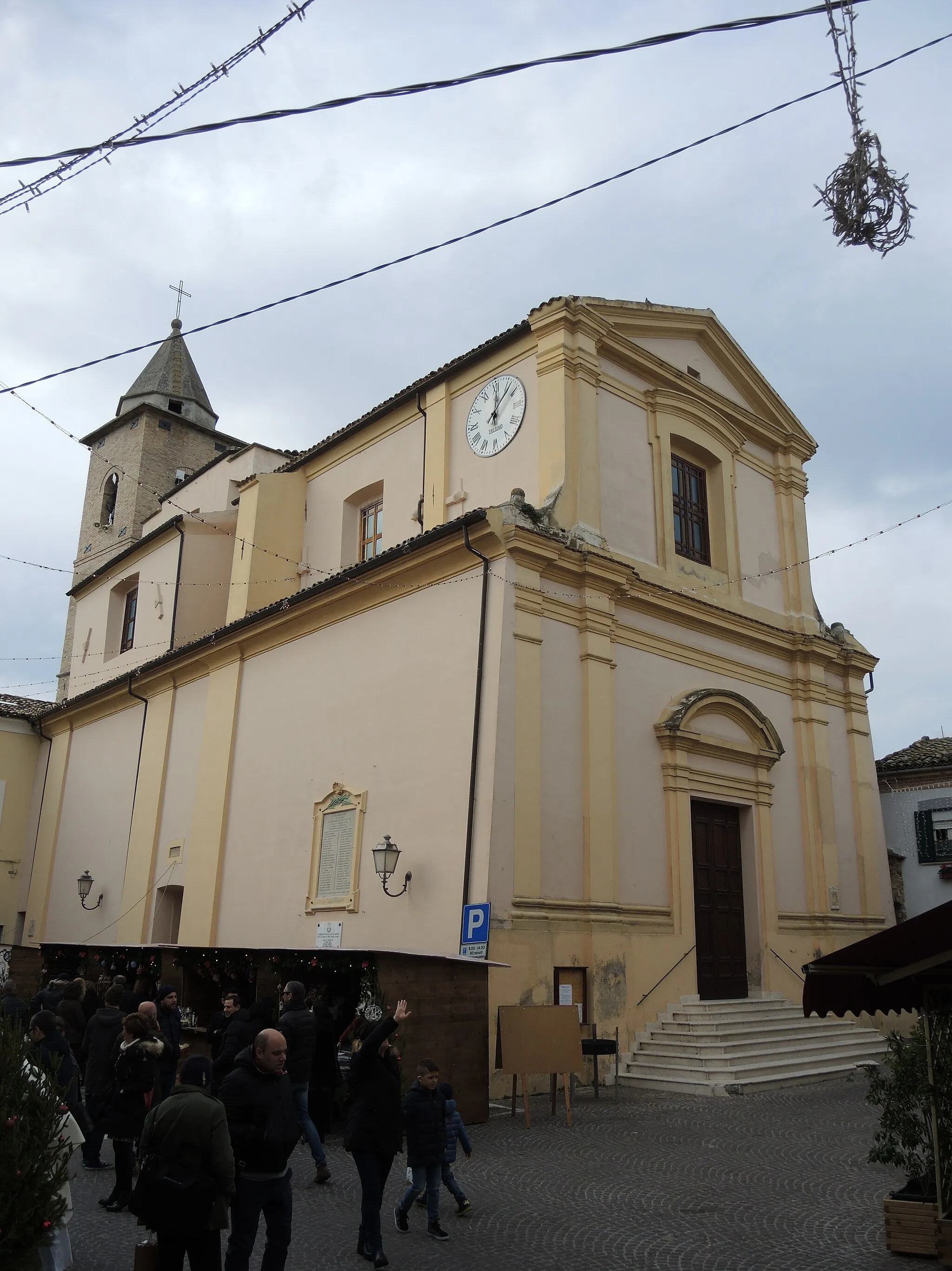 Photo showing: Casalincontrada: Chiesa di Santo Stefano