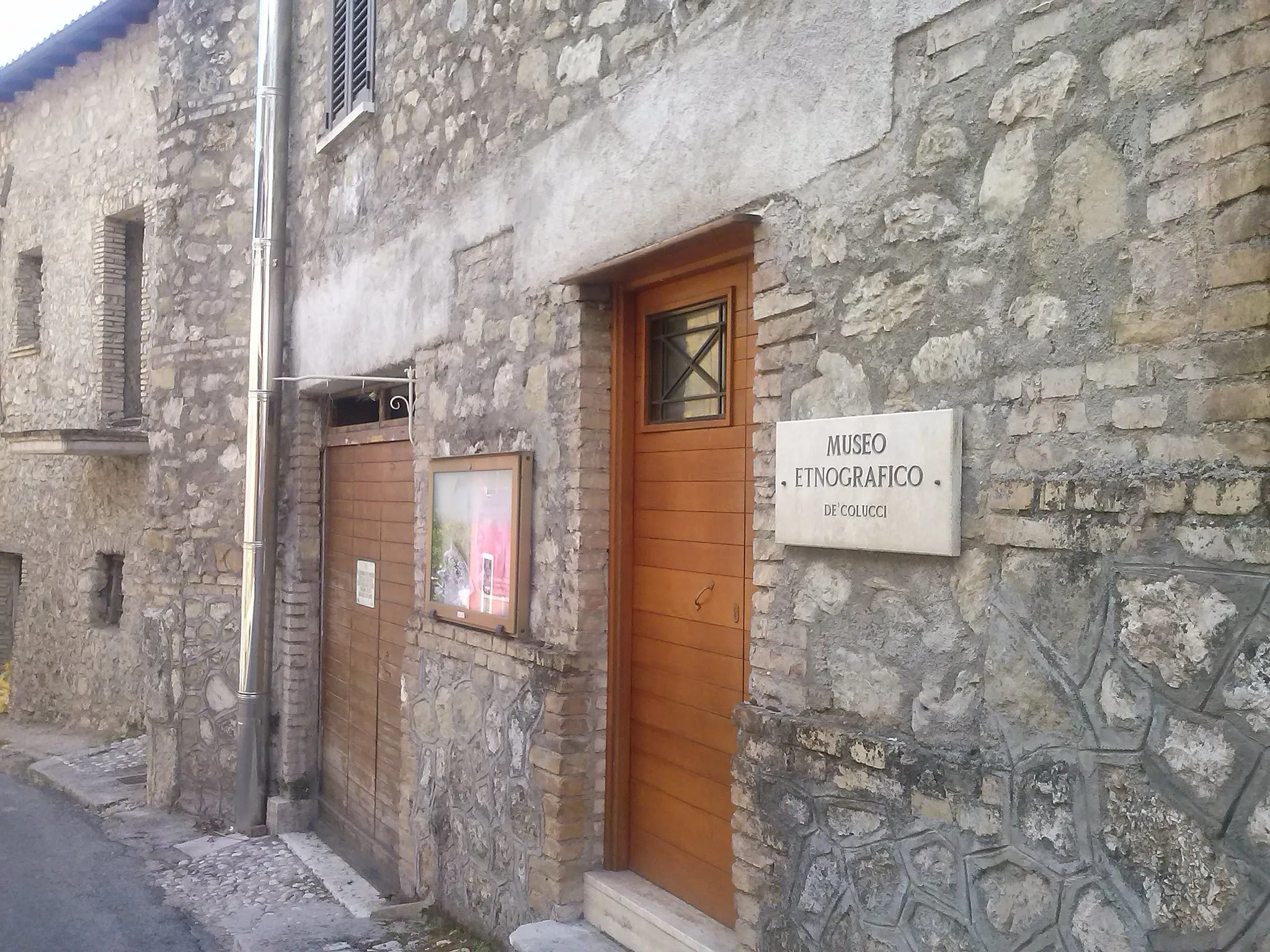 Photo showing: Il museo etnografico de' Colucci