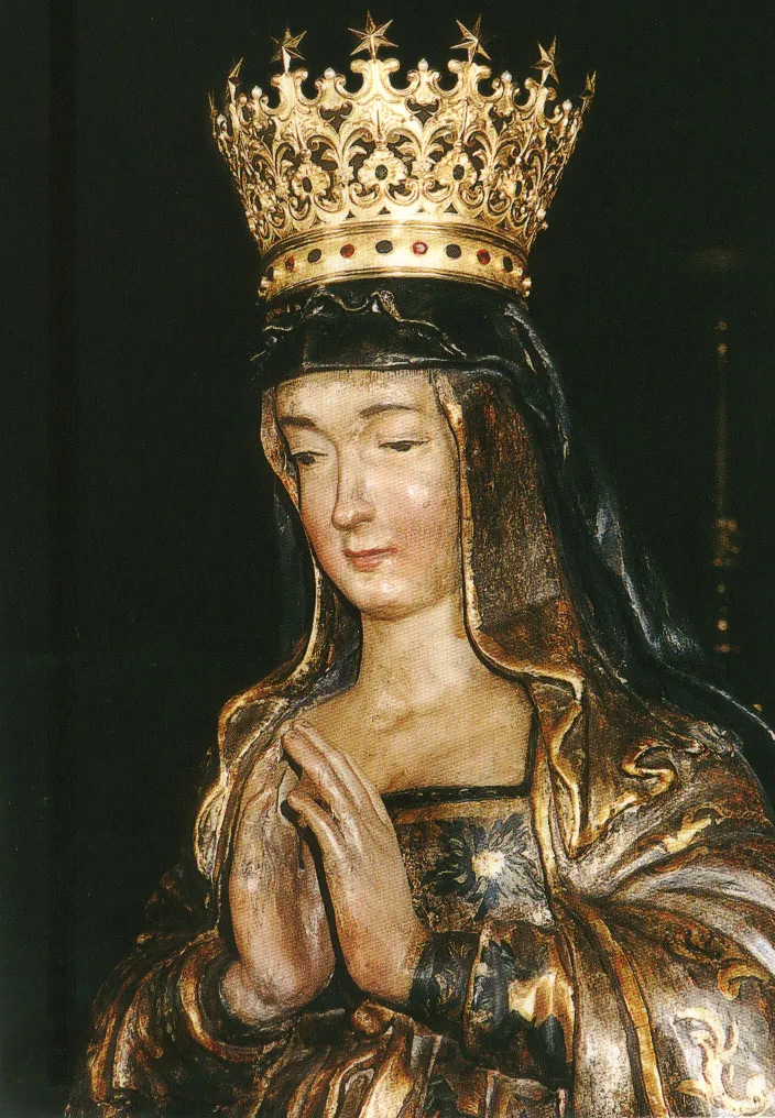 Photo showing: Statua della Madonna della Consolazione conservata da secoli nella Chiesa Madre di Nereto (Teramo)