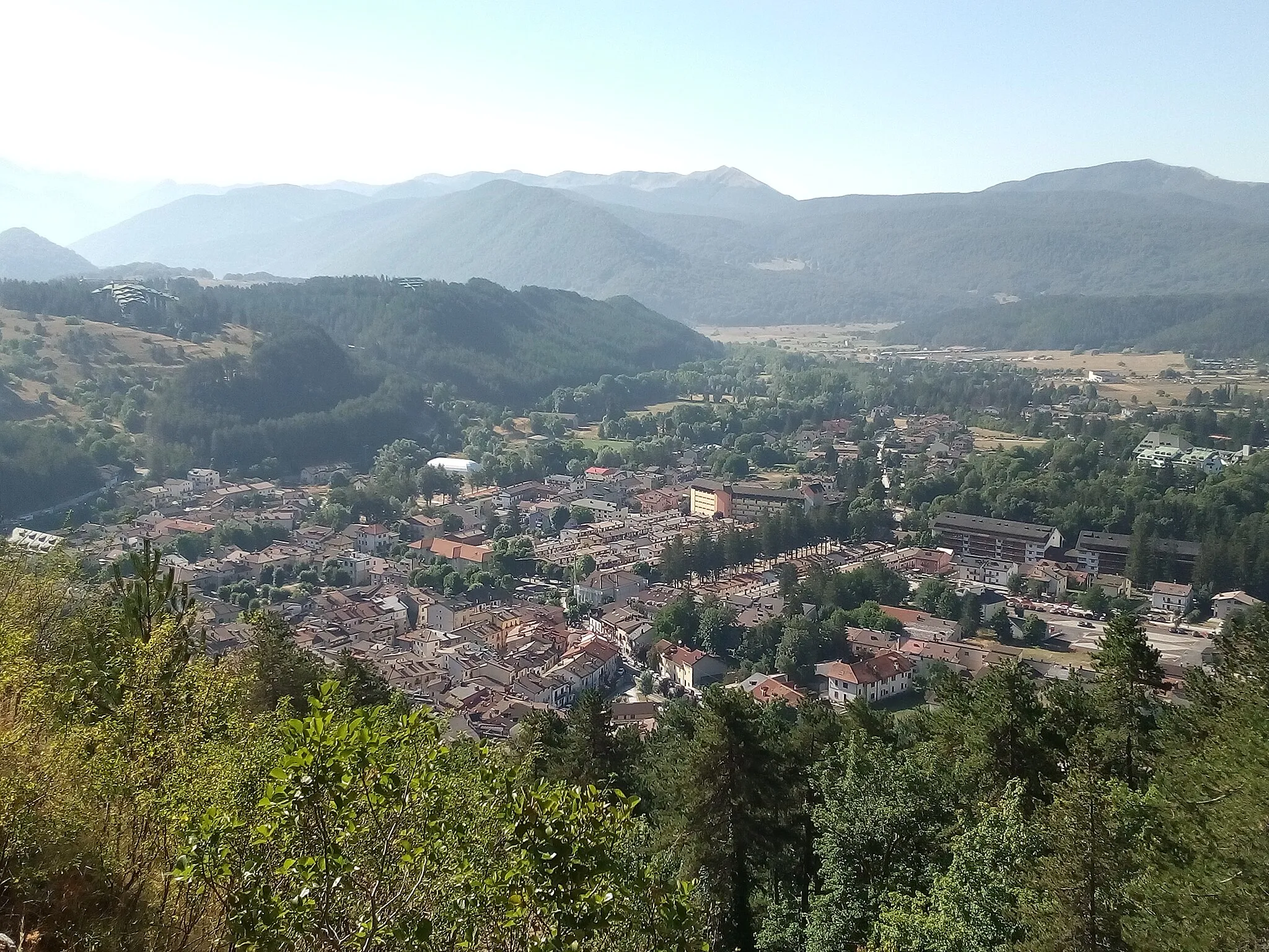 Photo showing: Panoramica di Pescasseroli, Abruzzo
