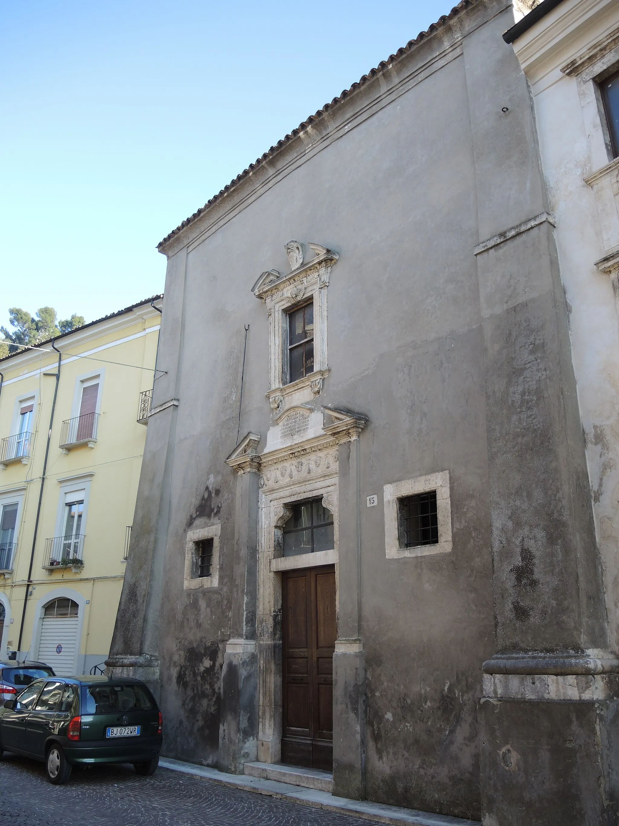 Photo showing: Popoli (PE) - Chiesa Via Giuseppe Garibaldi 15