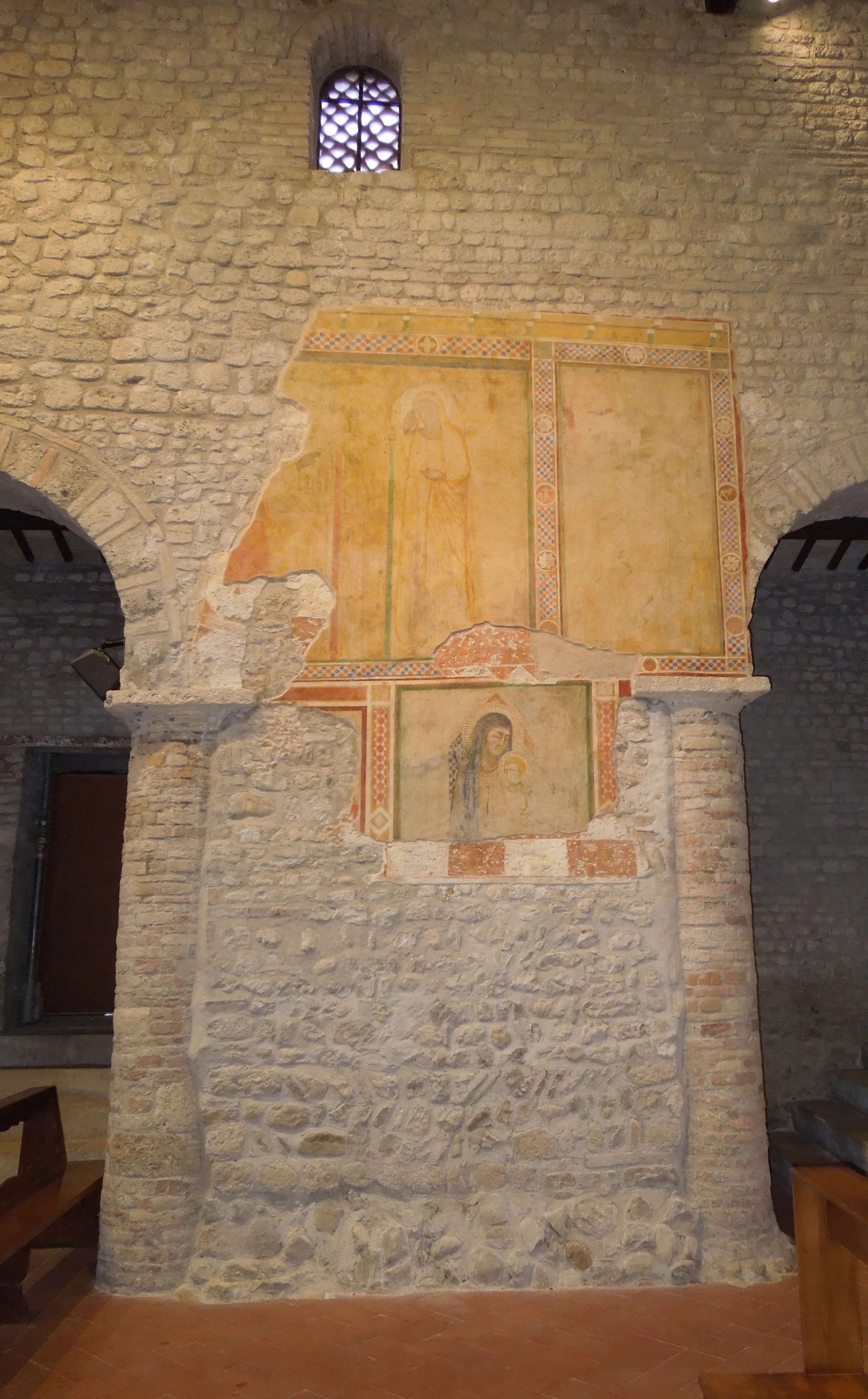 Photo showing: Affreschi interni della chiesa di Santa Maria a Vico  di Sant'Omero in provincia di Teramo.