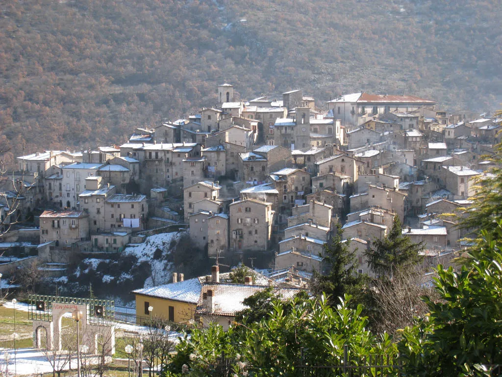 Photo showing: Fotografia del borgo di Scanno