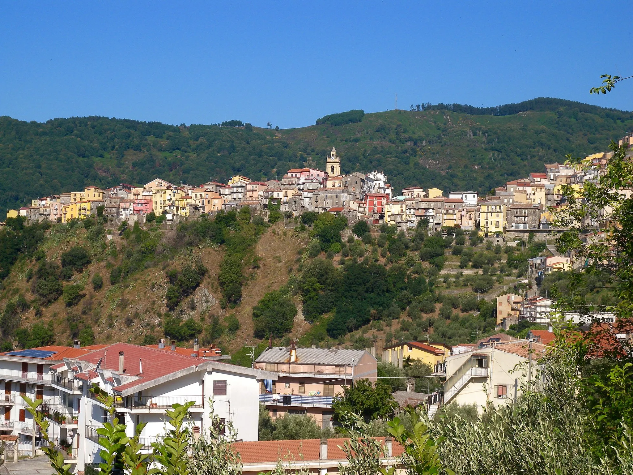 Photo showing: View of the Italian comune of Gimigliano