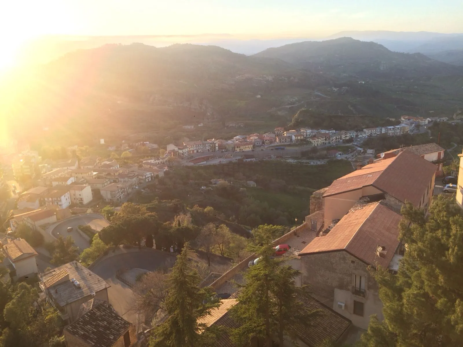 Photo showing: La frazione Altilia di Santa Severina (KR) vista dal castello Carafa
