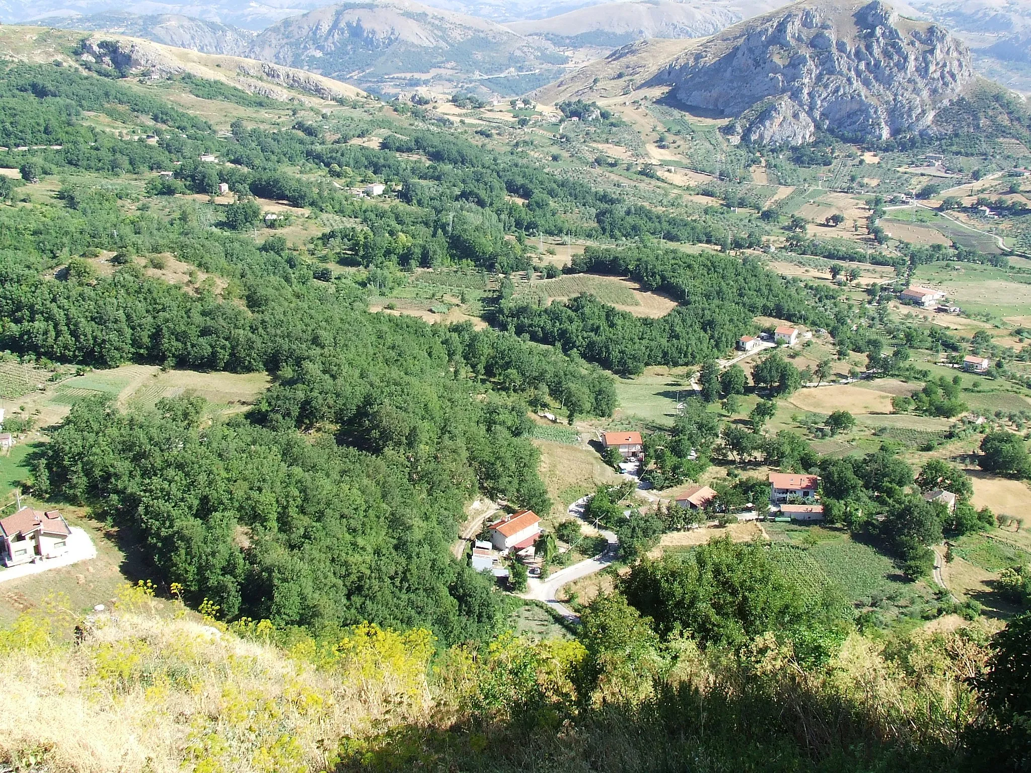 Photo showing: Panorama visto da Caggiano