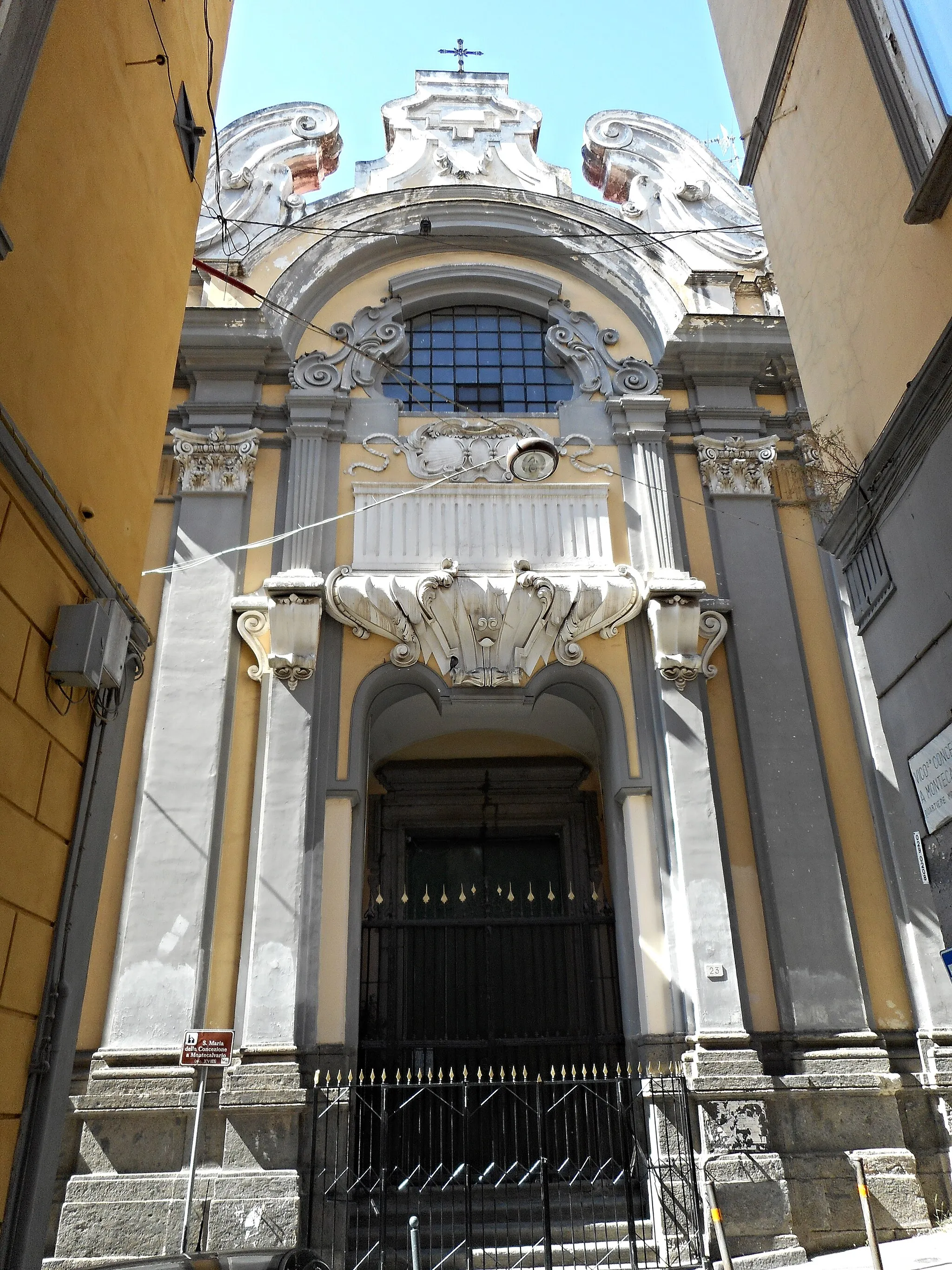 Photo showing: Santa Maria della Concezione a Montecalvario