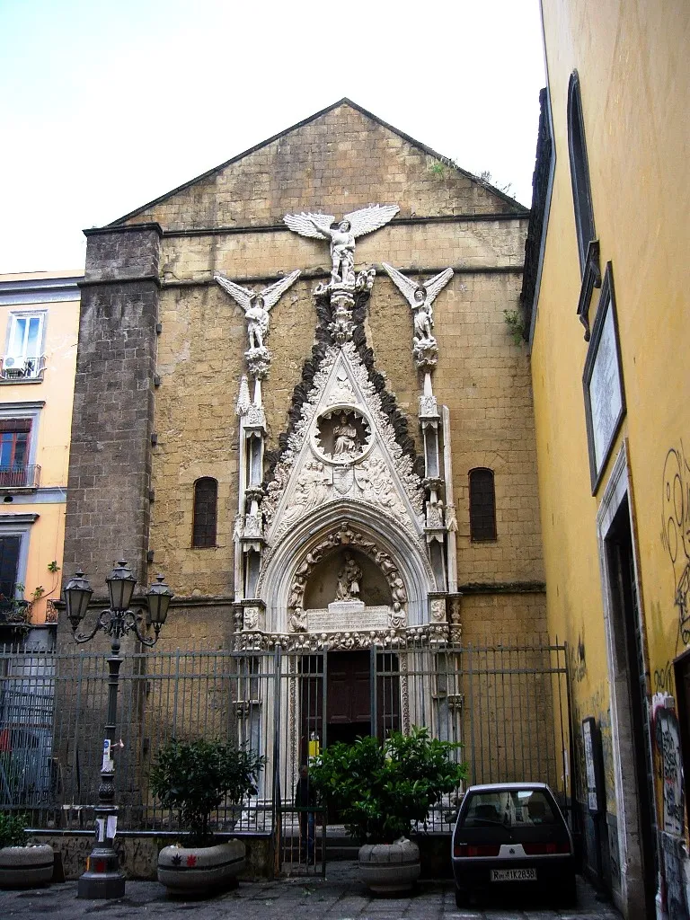 Photo showing: Facade of Cappella Pappacoda, Naples, Italy.