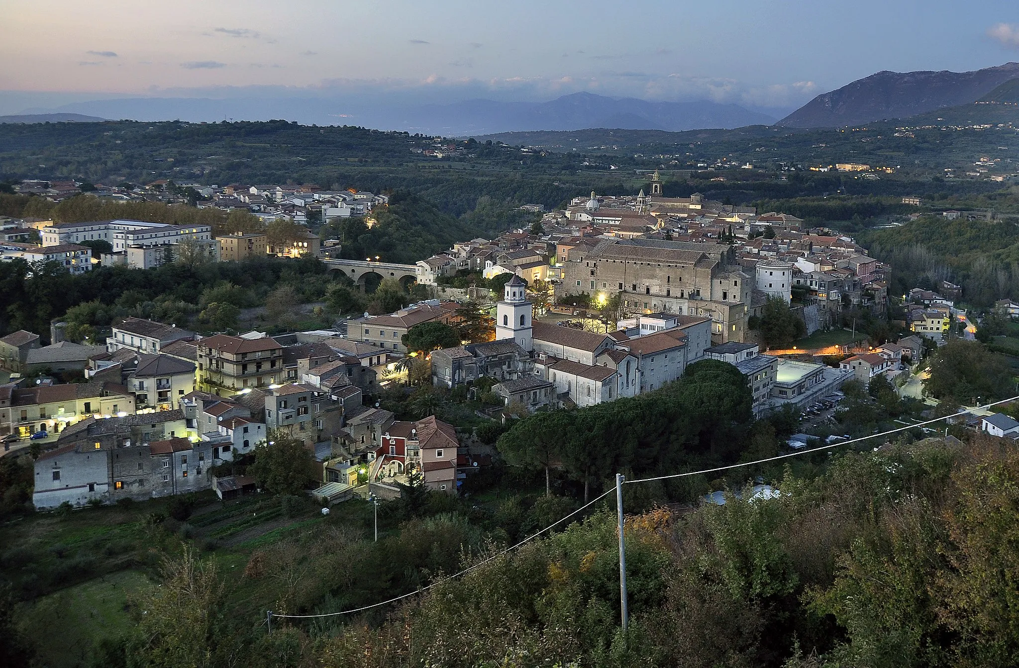 Photo showing: A view of the comune of Sant'Agata de' Goti