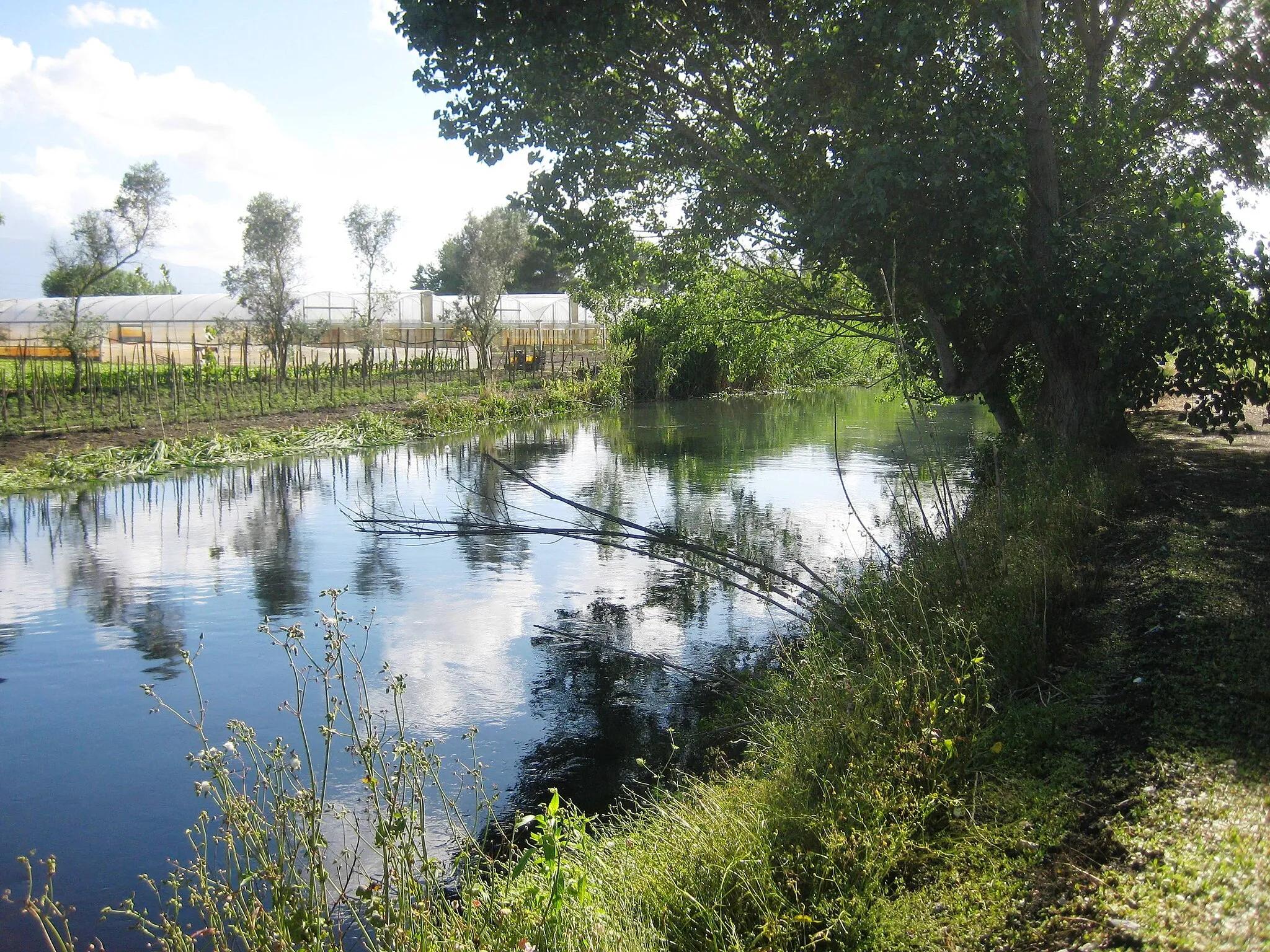 Photo showing: Il fiume Sarno da Striano