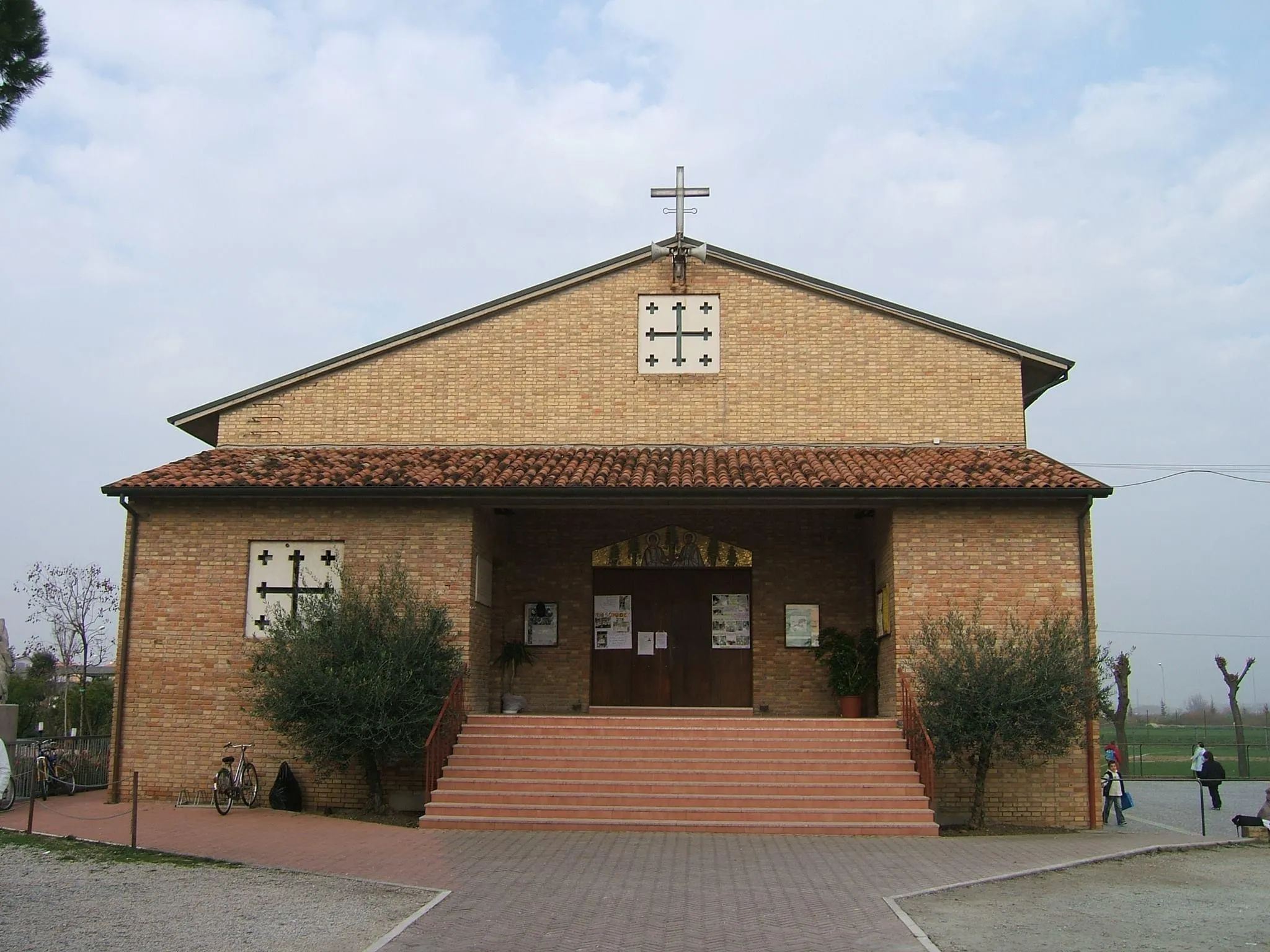 Photo showing: La chiesa di Bagnarola di Cesenatico, progettata dall'architetto Ilario Fioravanti