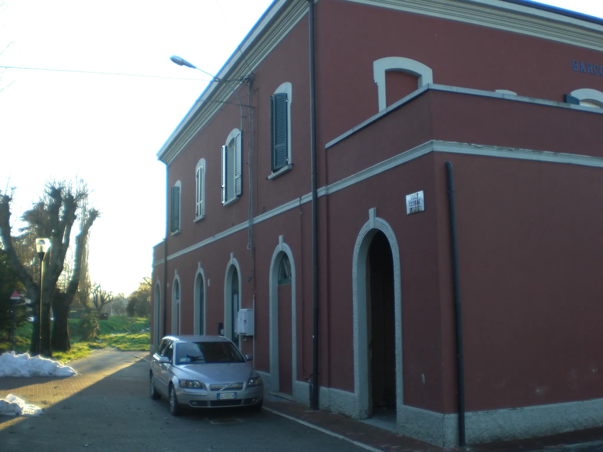 Photo showing: Stazione FER di Barco di Bibbiano (RE)