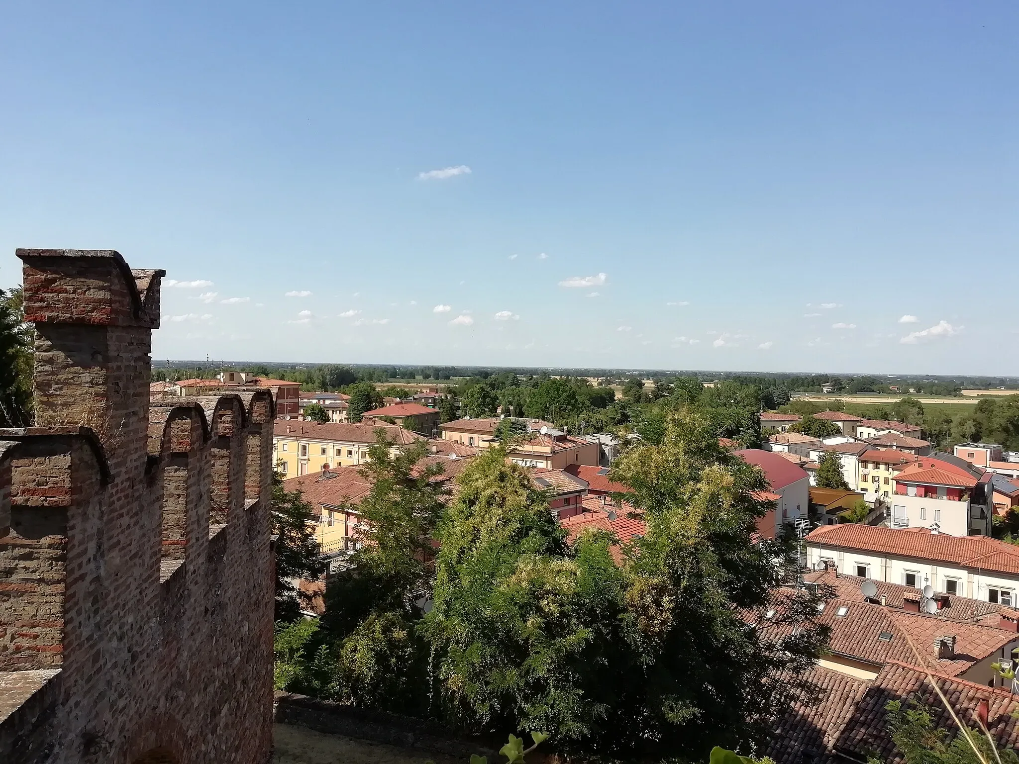 Photo showing: panorama dal castello, Bazzano, Valsamoggia