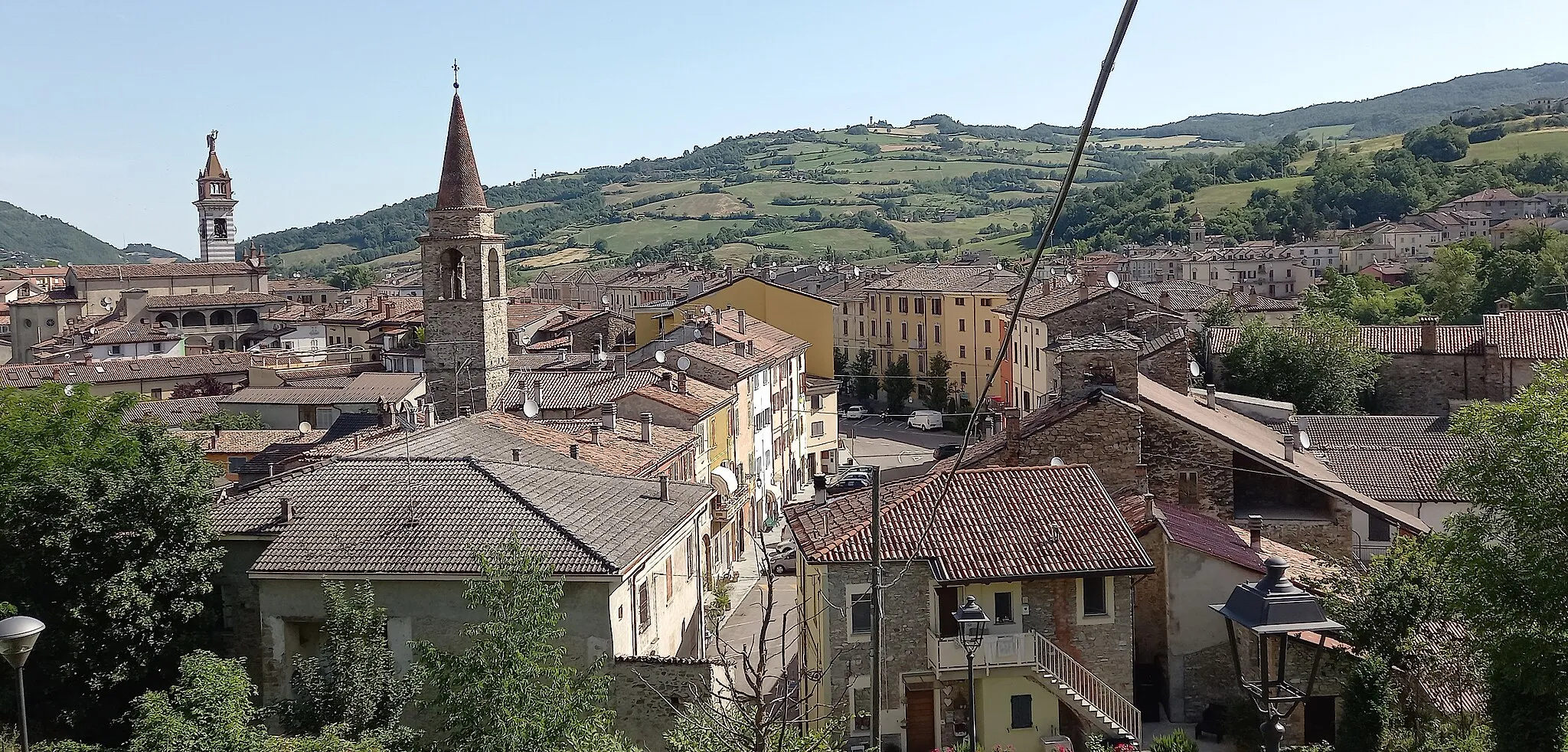 Photo showing: Landscape of Bettola from the circonvallazione