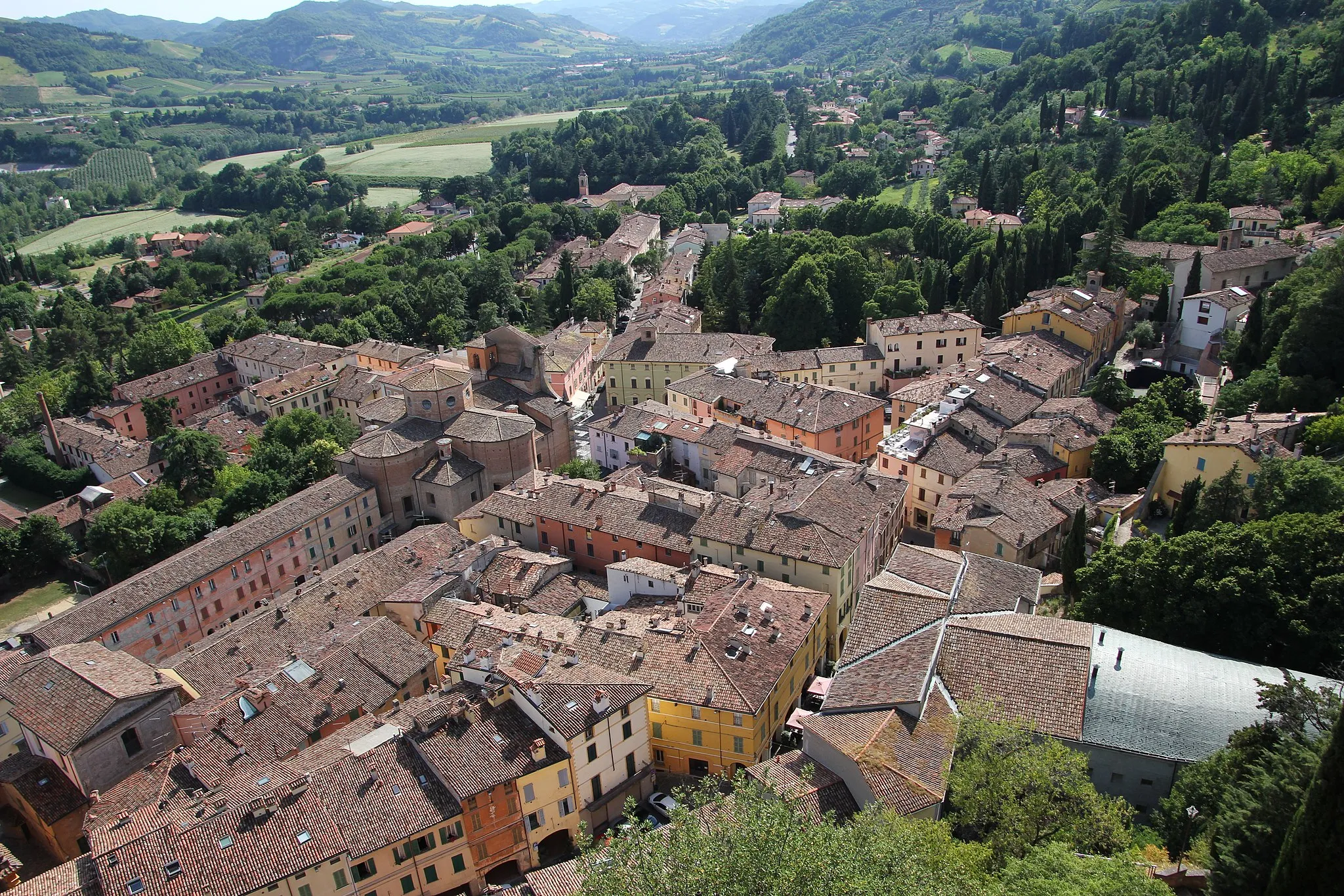 Photo showing: Brisighella, panorama