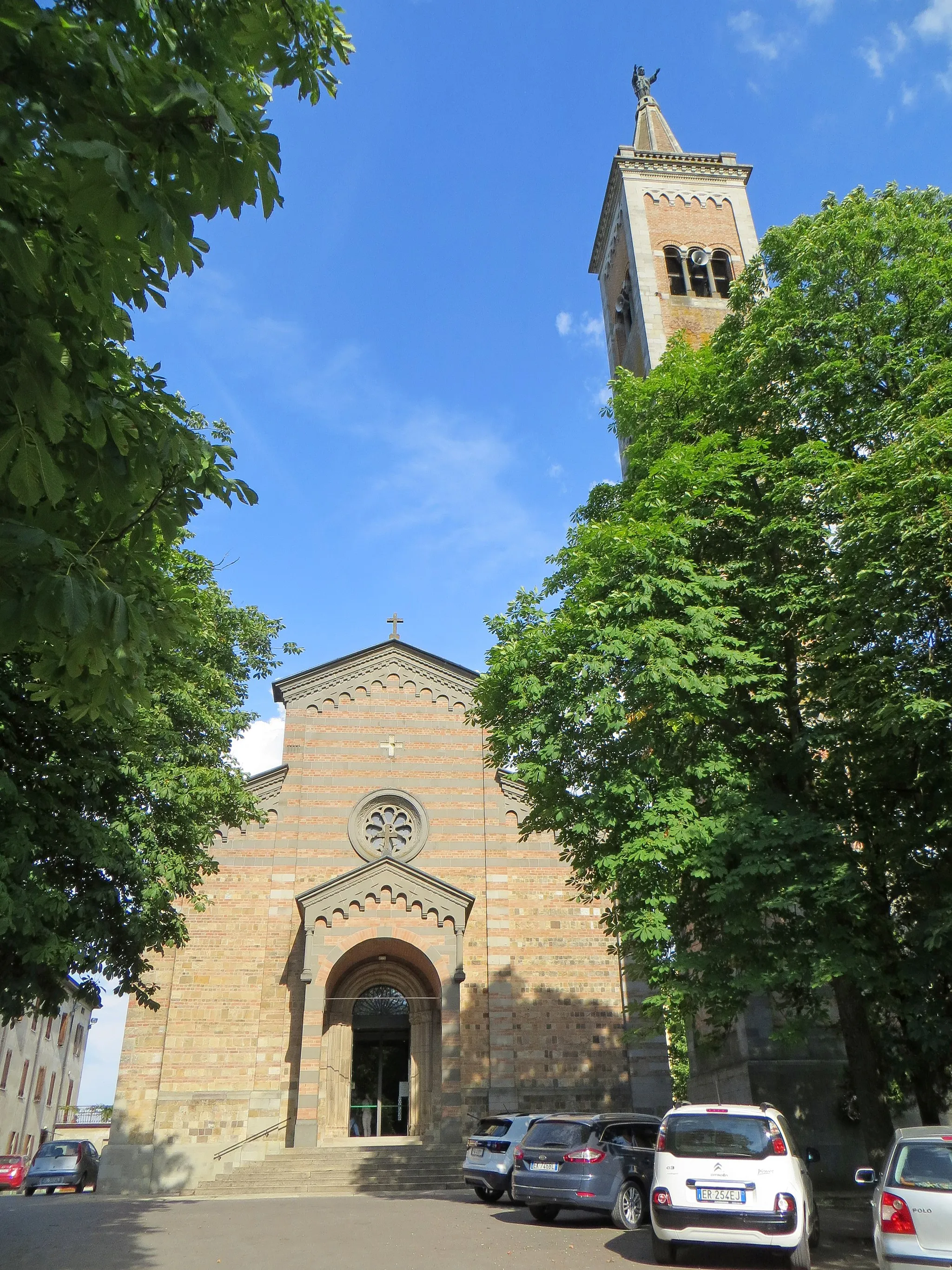 Photo showing: Pieve di San Prospero (Collecchio) - facciata