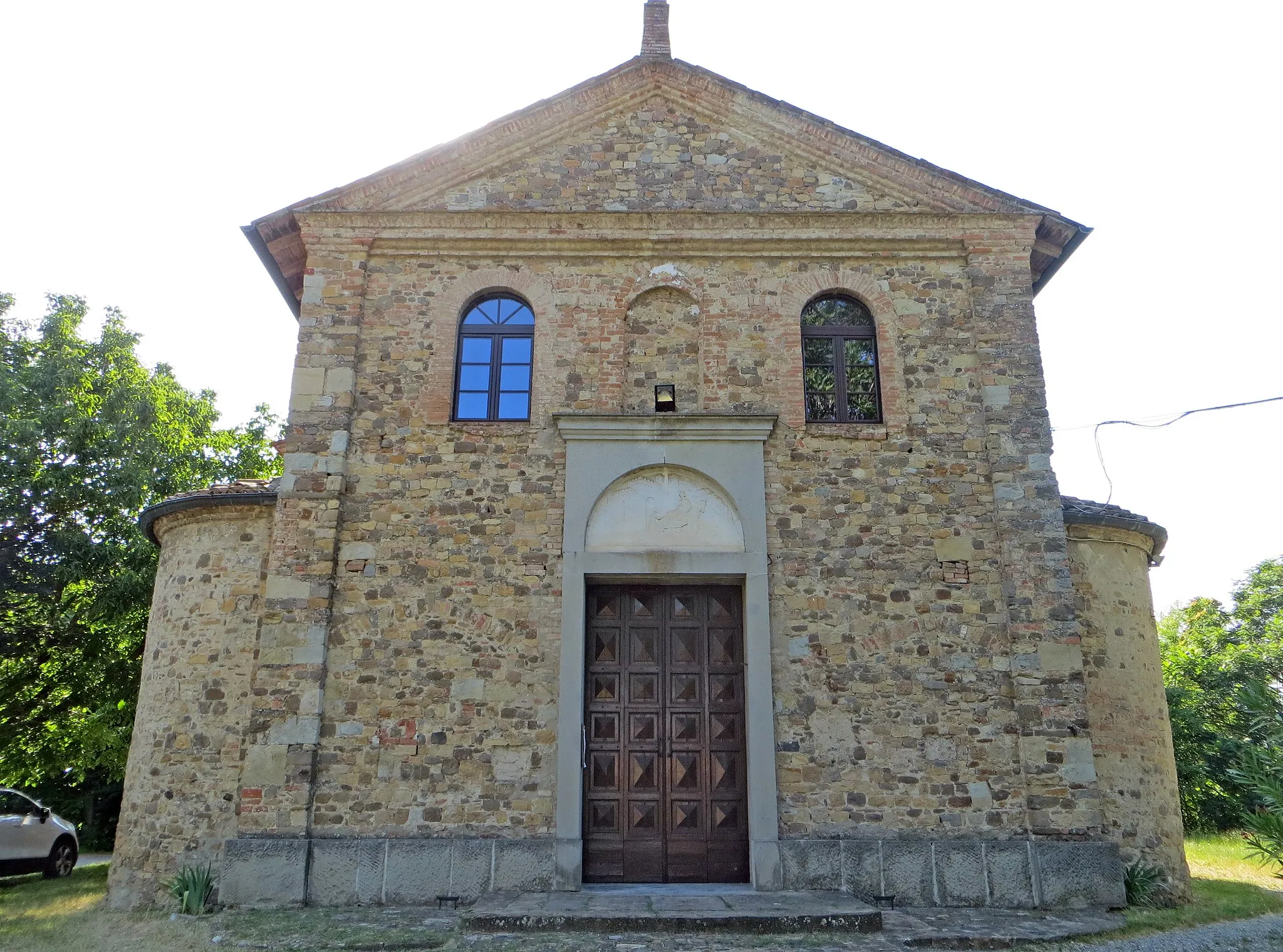 Photo showing: Chiesa di San Martino (Madregolo, Collecchio) - facciata