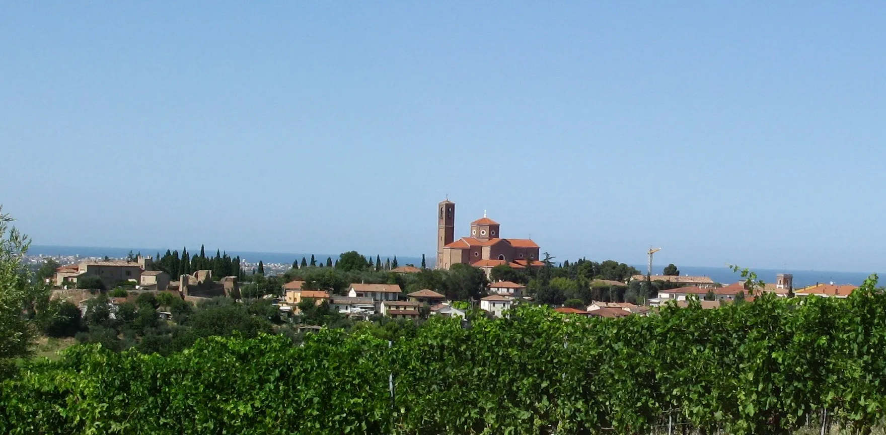 Photo showing: Panorama di Coriano.