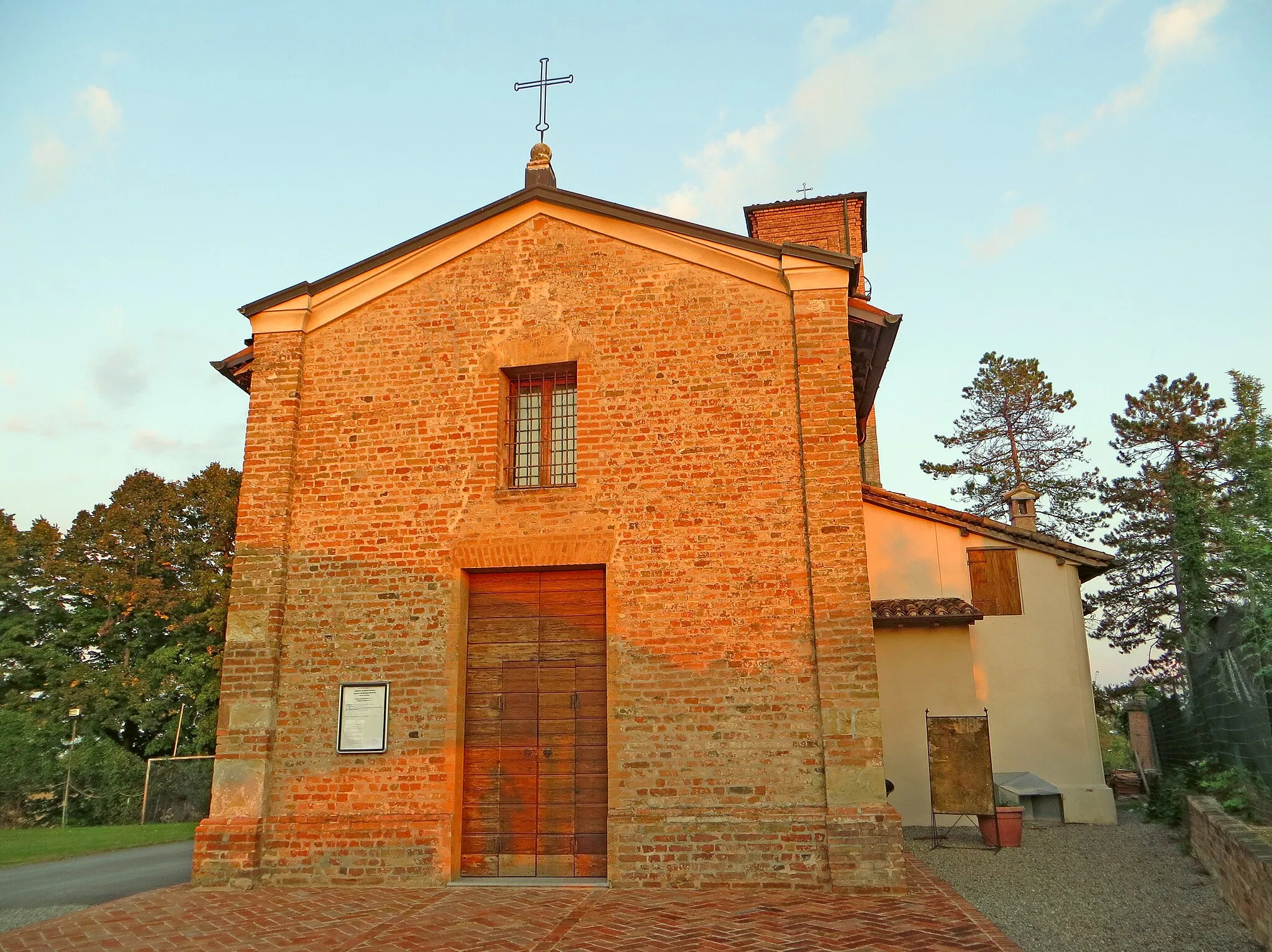 Photo showing: Chiesa di San Tommaso Becket (Cabriolo, Fidenza) - facciata