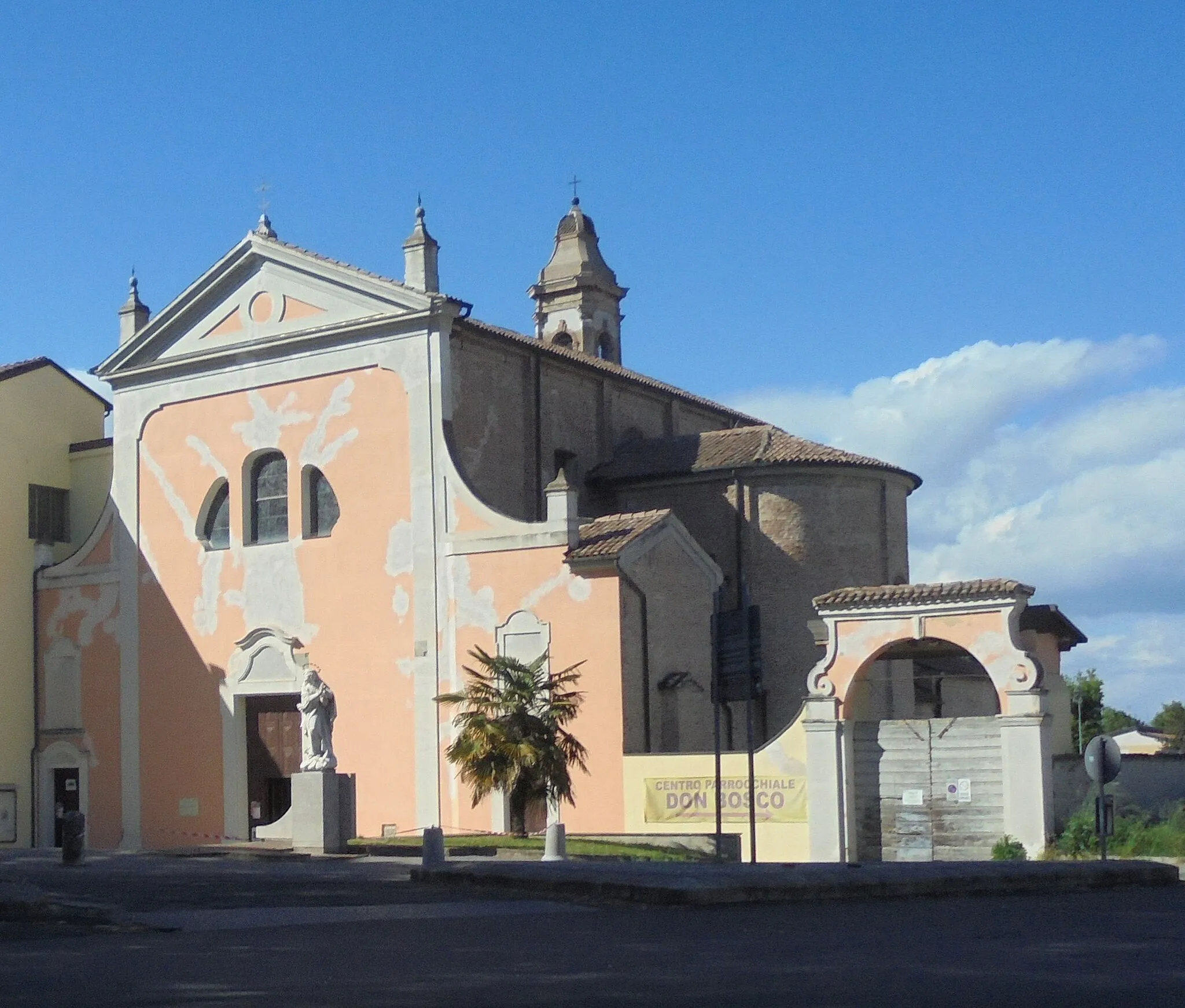Photo showing: St. Augustine's Church in Finale Emilia (Italy) in 2021