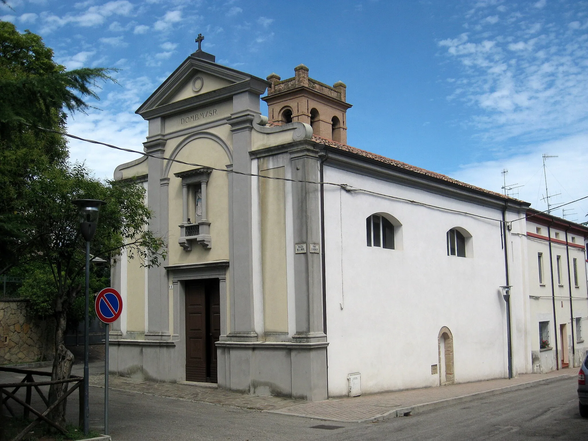 Photo showing: chiesa abbaziale di Santa Maria a Fiumana, foto propria