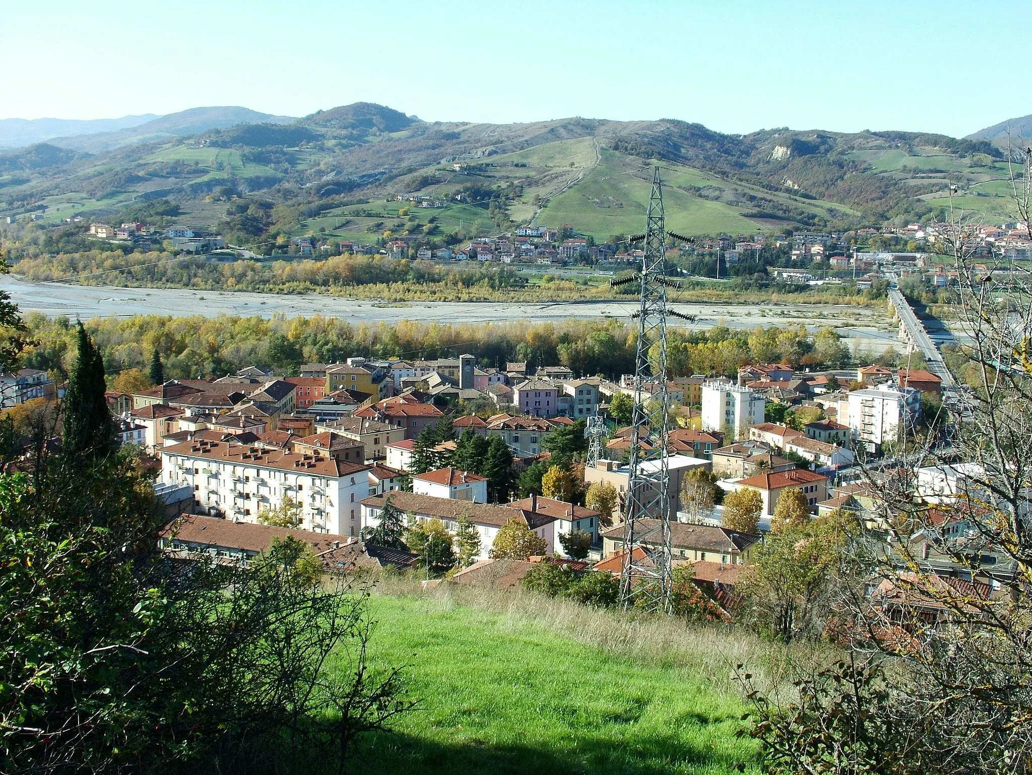 Photo showing: View of Fornovo di Taro, province of Parma, Italy.