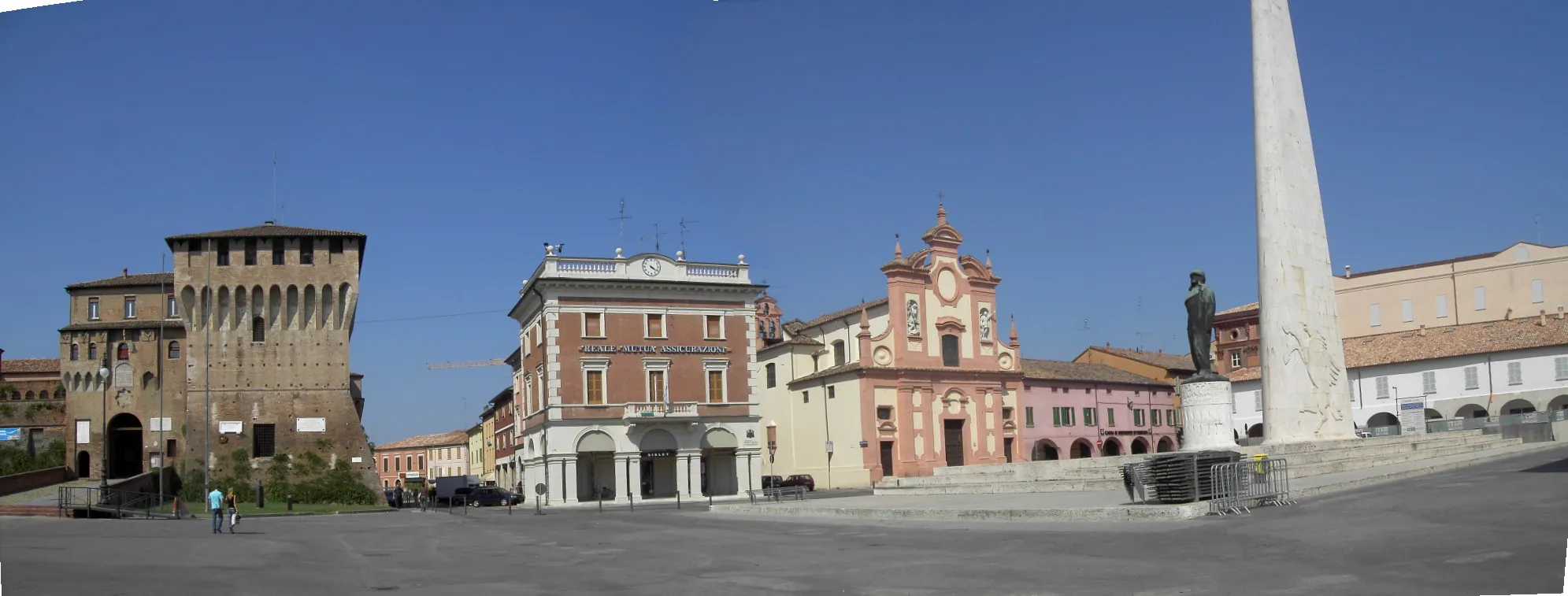 Photo showing: Lugo (RA), la piazza del mercato