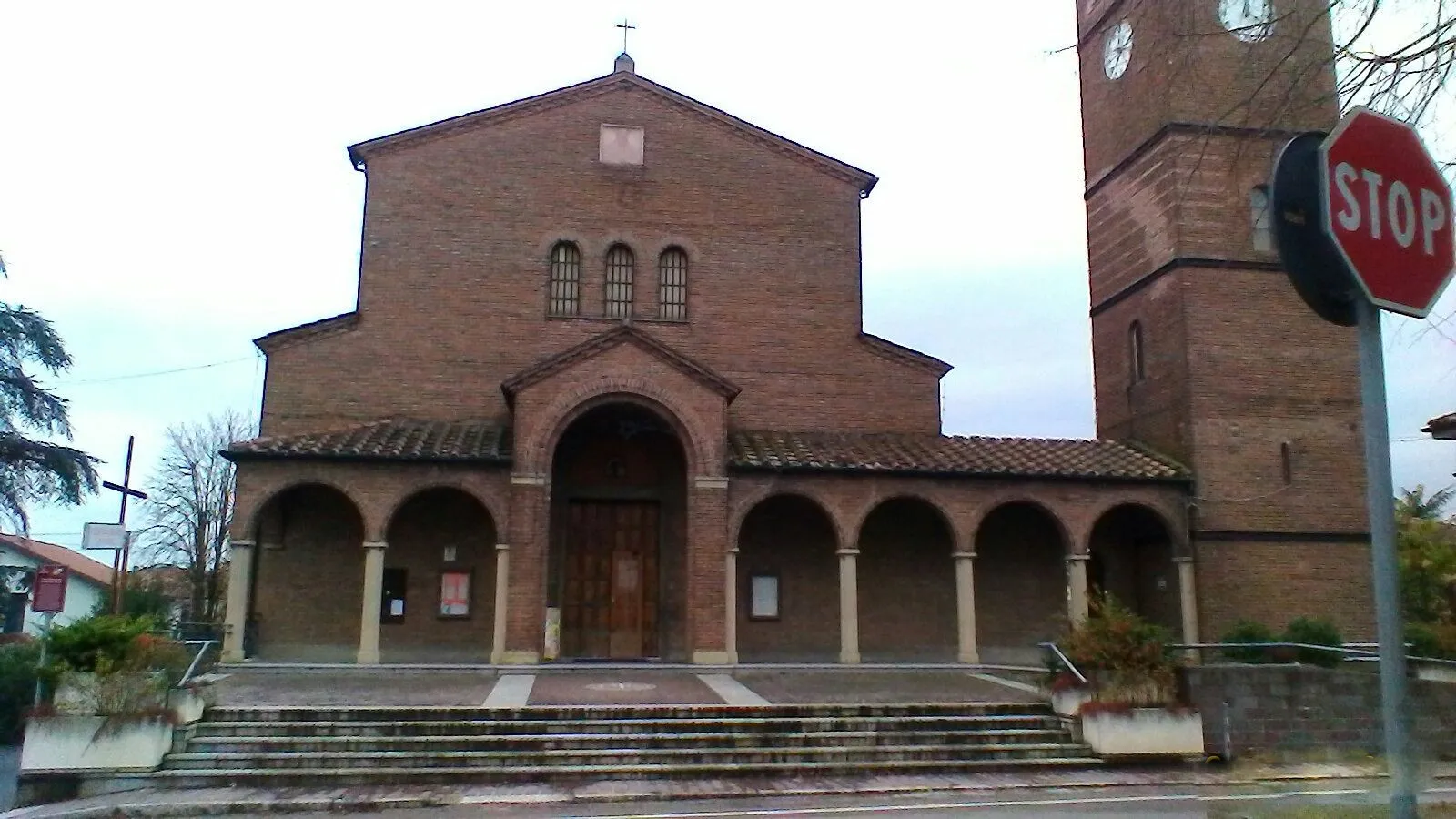 Photo showing: Malalbergo, la chiesa parrocchiale di Sant'Antonio Abate.