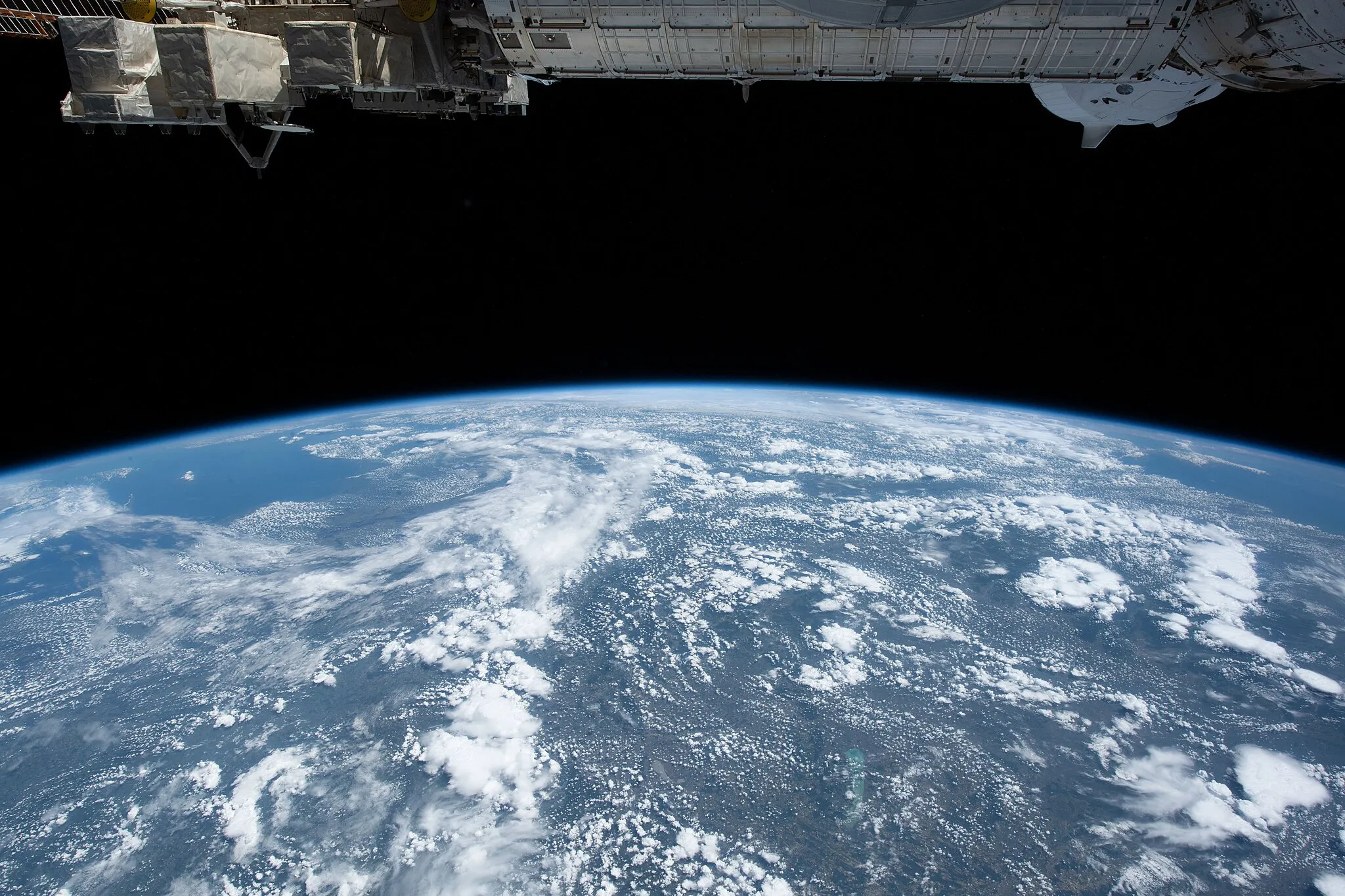 Photo showing: View of Earth taken during ISS Expedition 65.