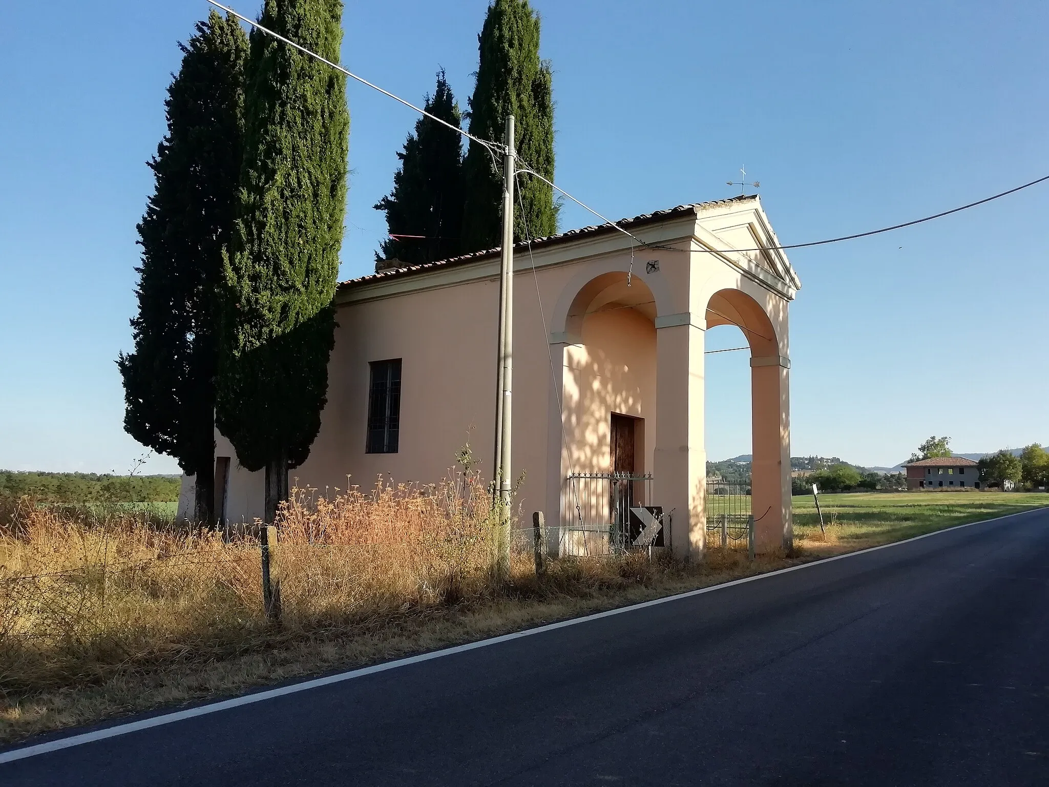 Photo showing: cappella nei pressi di Villa Claterna. Castel San Pietro Terme (BO)