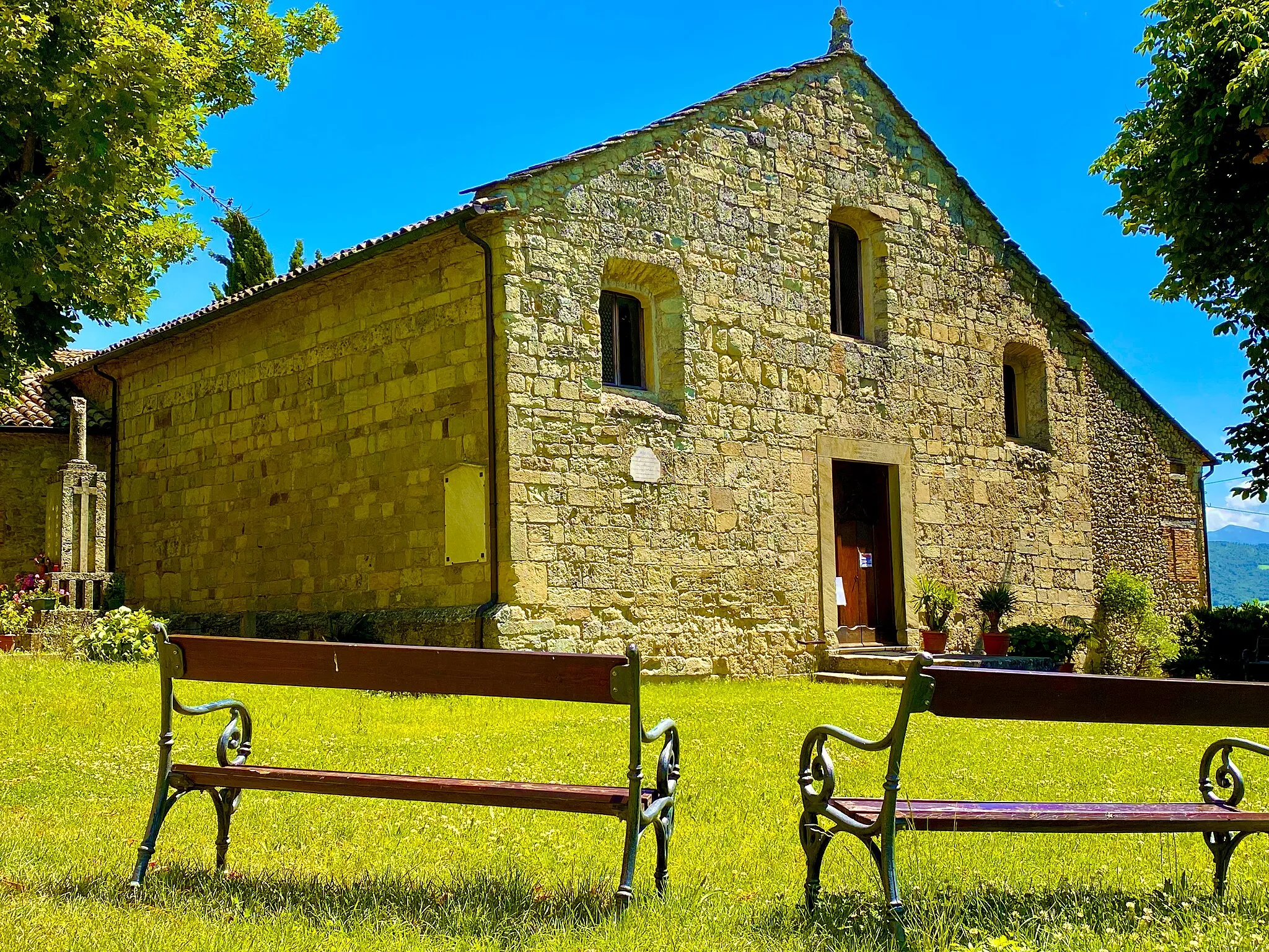 Photo showing: Plebana di San Giovanni Battista di Renno.