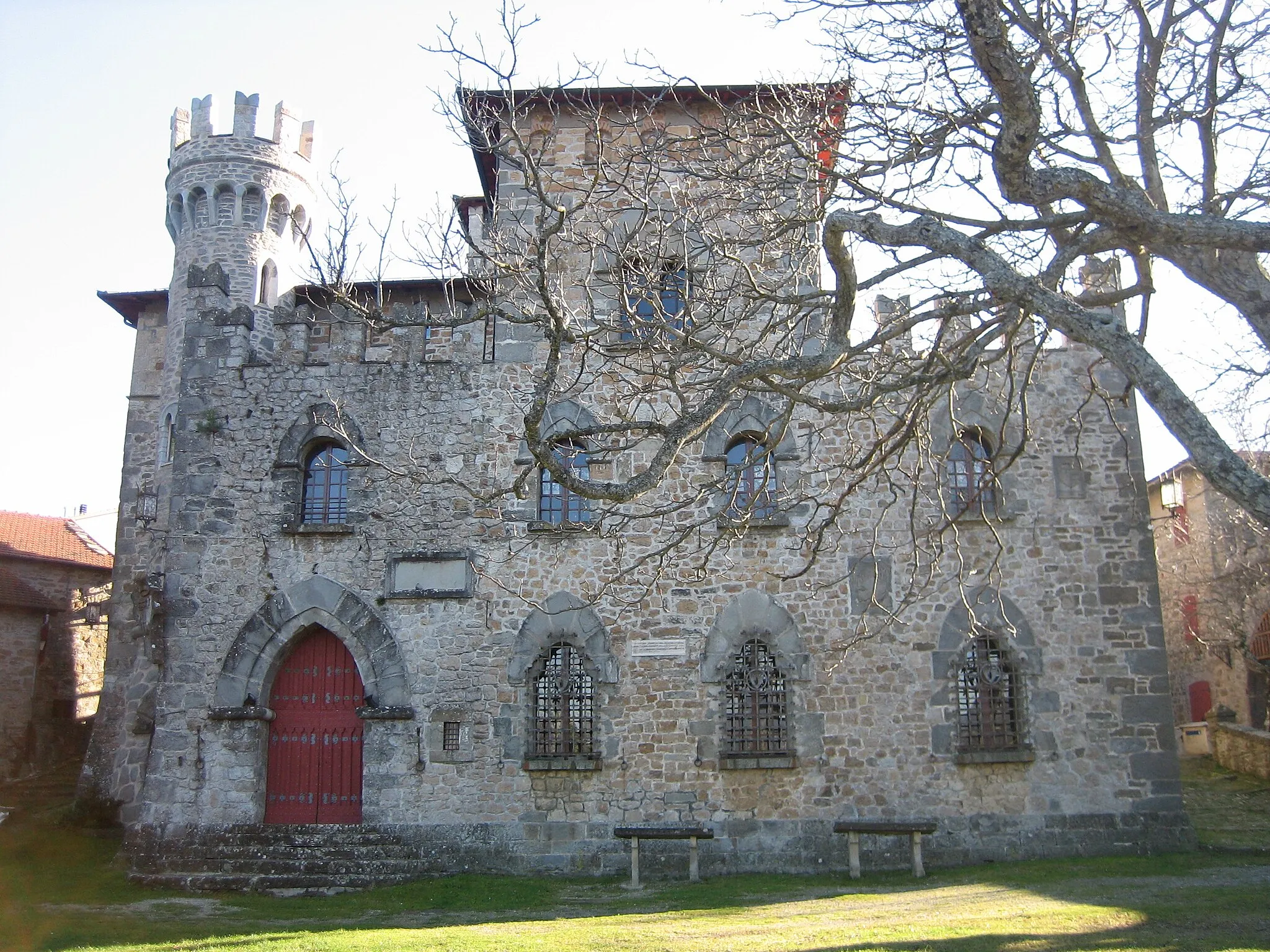 Photo showing: Castle Manservisi, Castelluccio (Porretta)