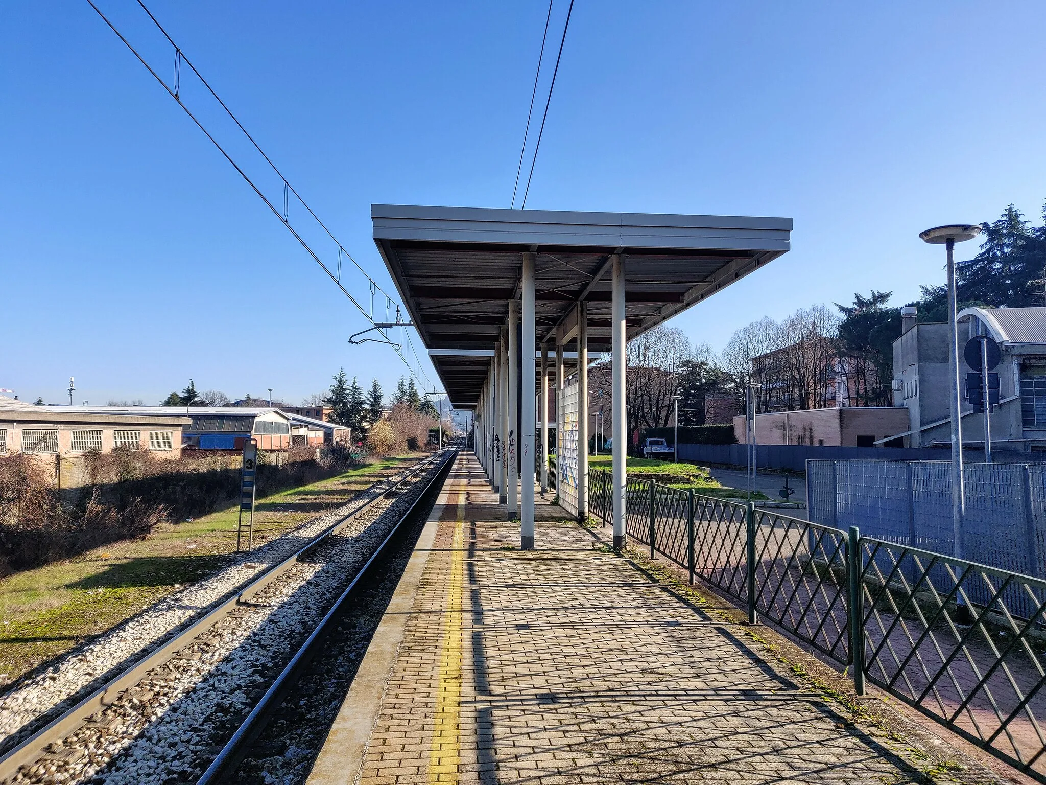 Photo showing: Stazione ferroviaria di Riale.