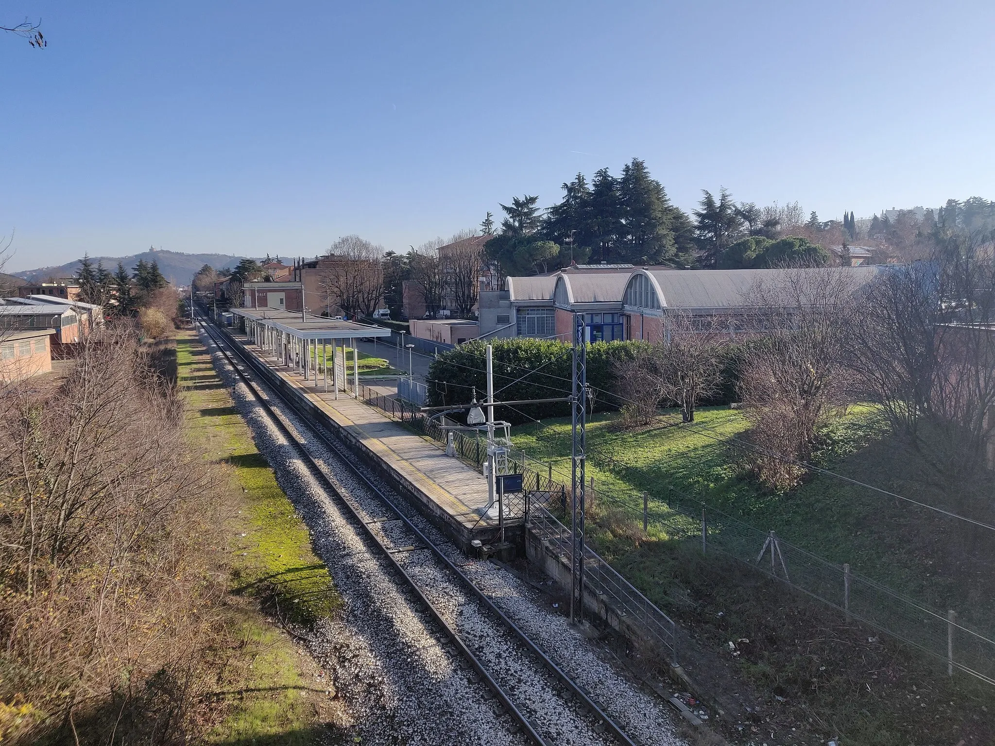 Photo showing: Stazione ferroviaria di Riale.