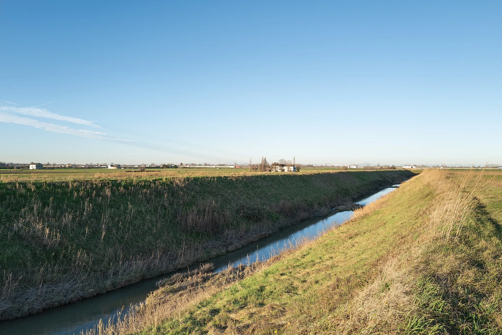 Photo showing: Torrente Modolena - Roncocesi, Reggio Emilia, Italia