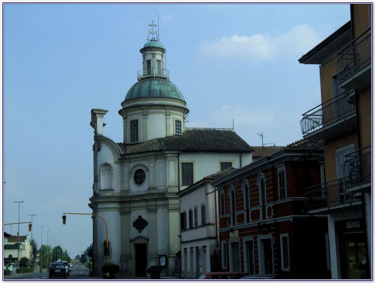 Photo showing: Santuario Roveleto di Cadeo, Cadeo, Italy (Emilia-Romagna) (Prima della Ristrutturazione 2009)