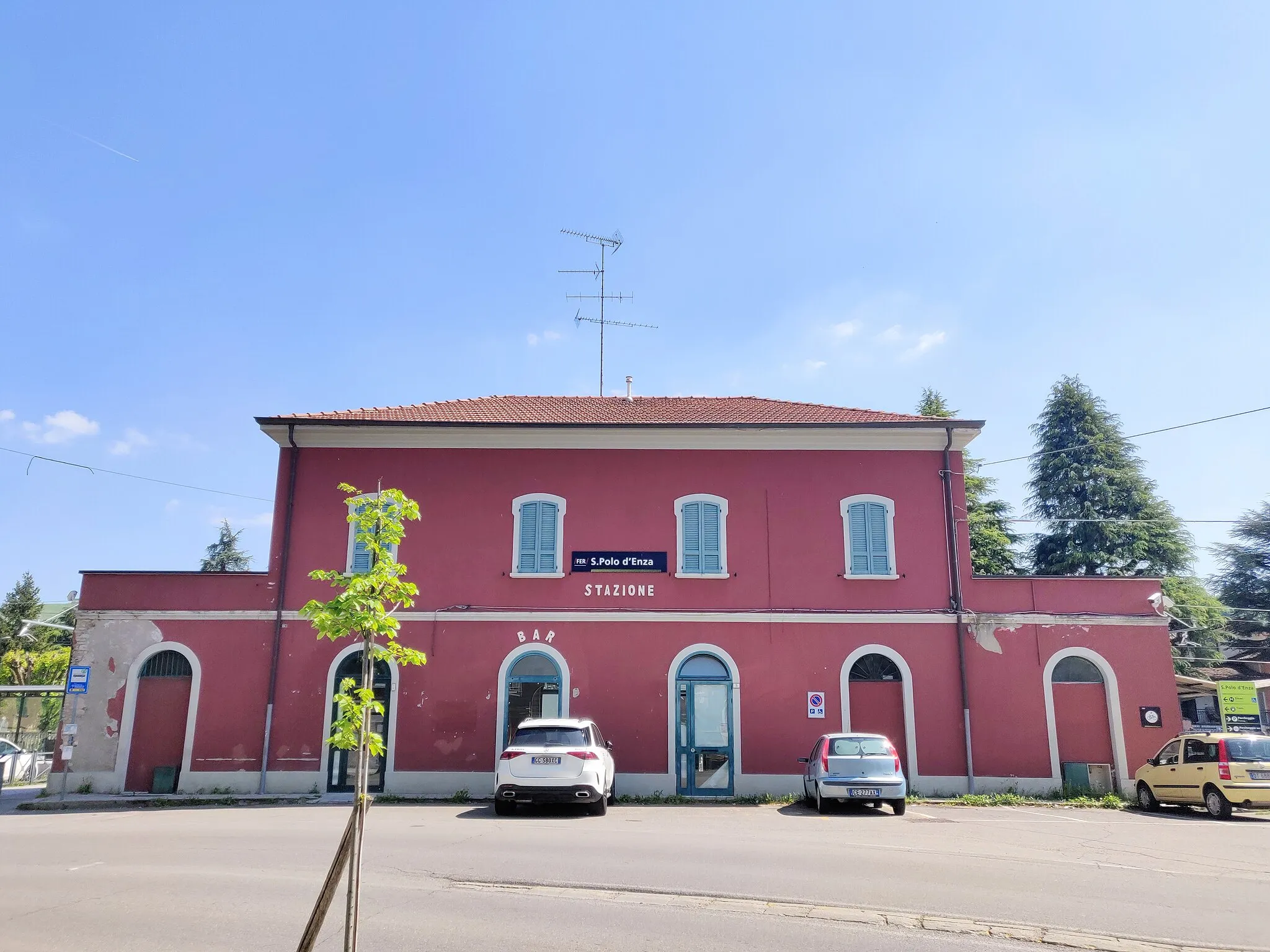 Photo showing: La stazione ferroviaria di San Polo d'Enza