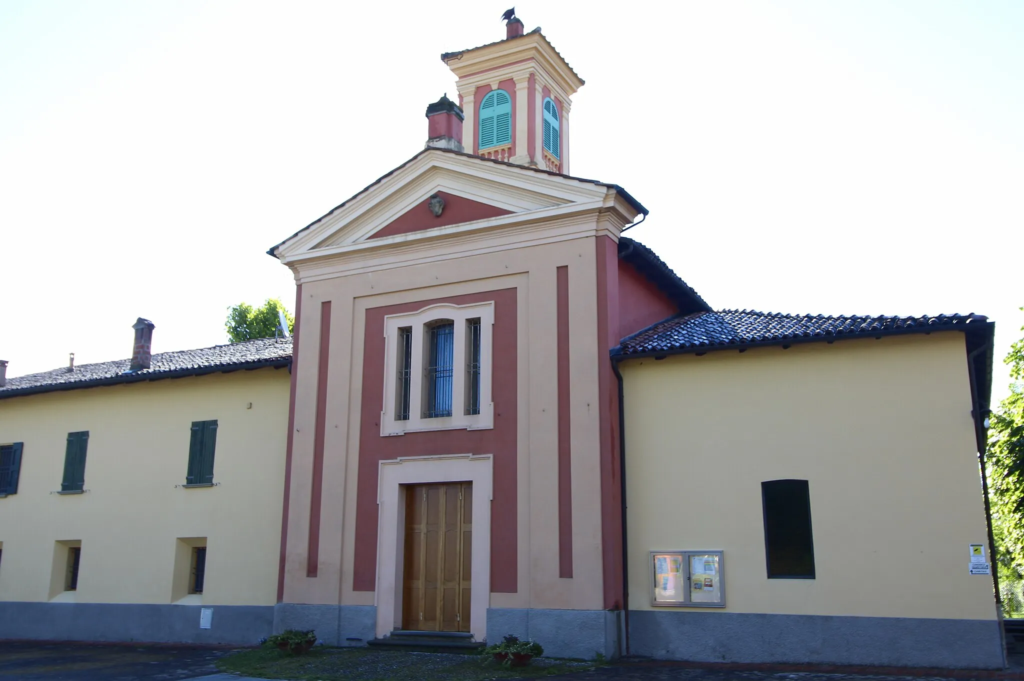 Photo showing: Church San Lorenzo, Sasso Marconi, metropolitan city of Bologna, Emilia-Romagna, Italy