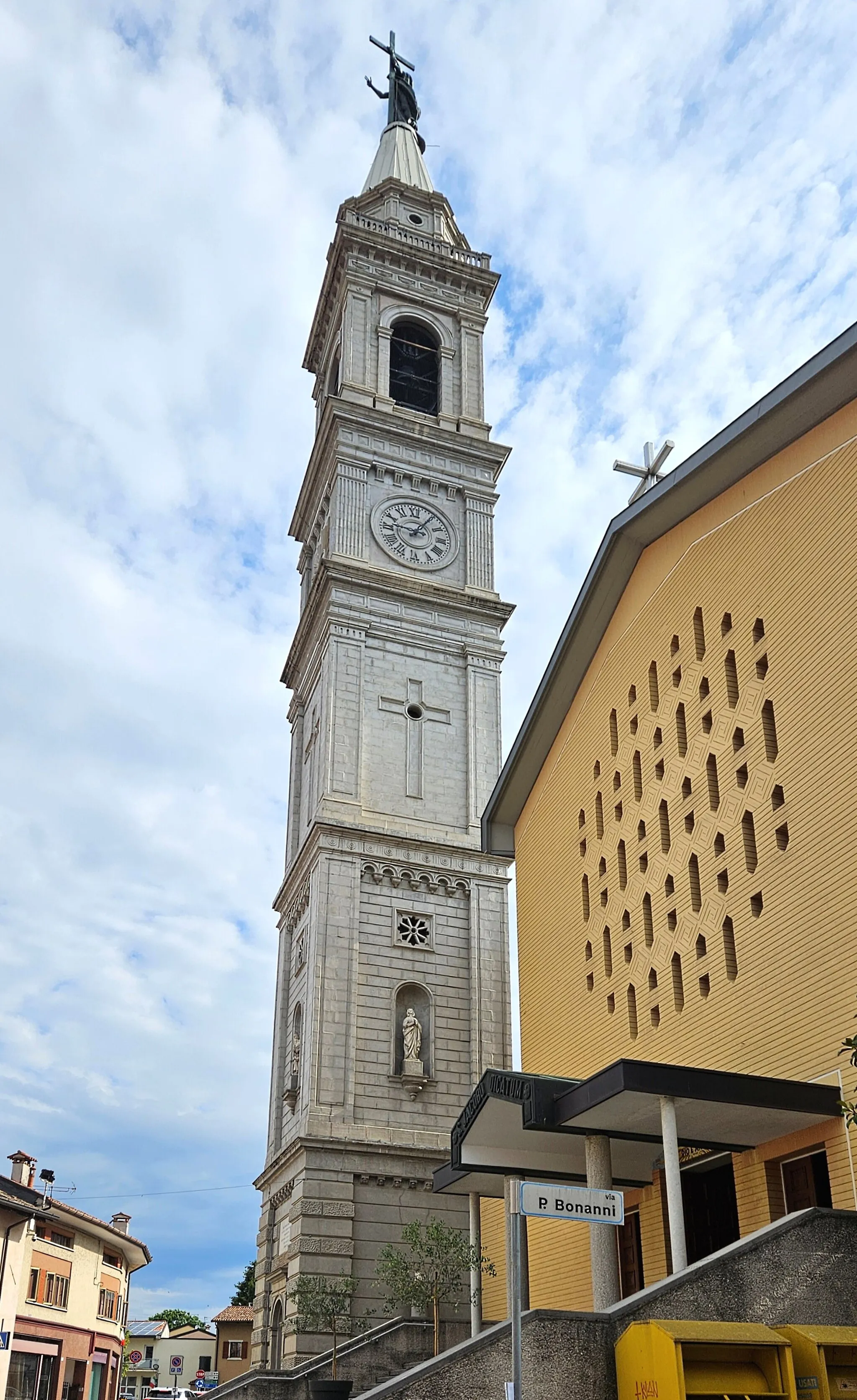 Photo showing: Il campanile di Pasian di Prato
