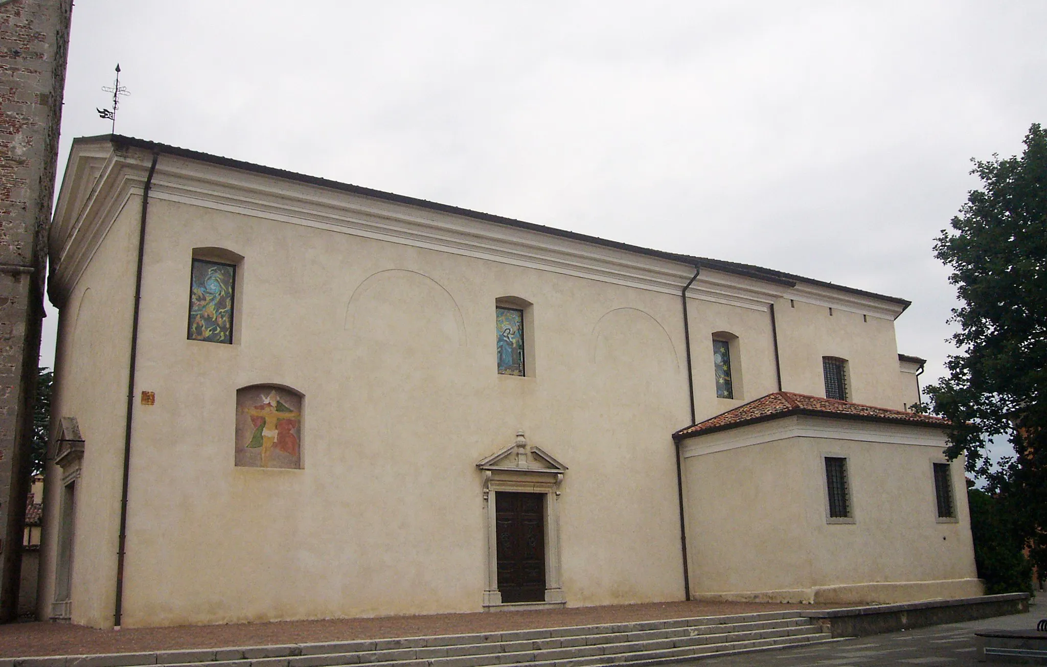Photo showing: La chiesa di Santa Cecilia a Pradamano