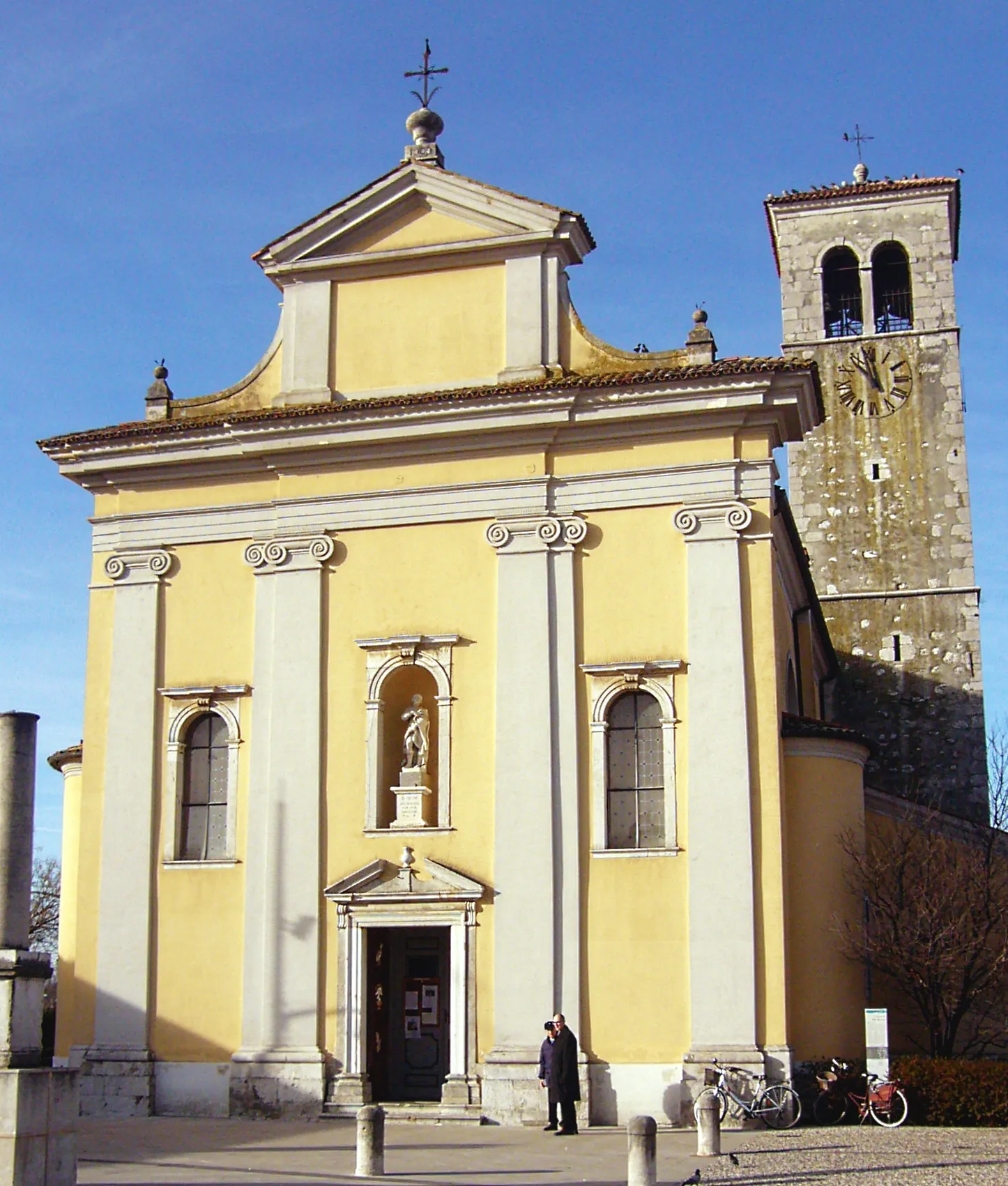 Photo showing: La chiesa parrocchiale di Turriaco, dedicata a San Rocco