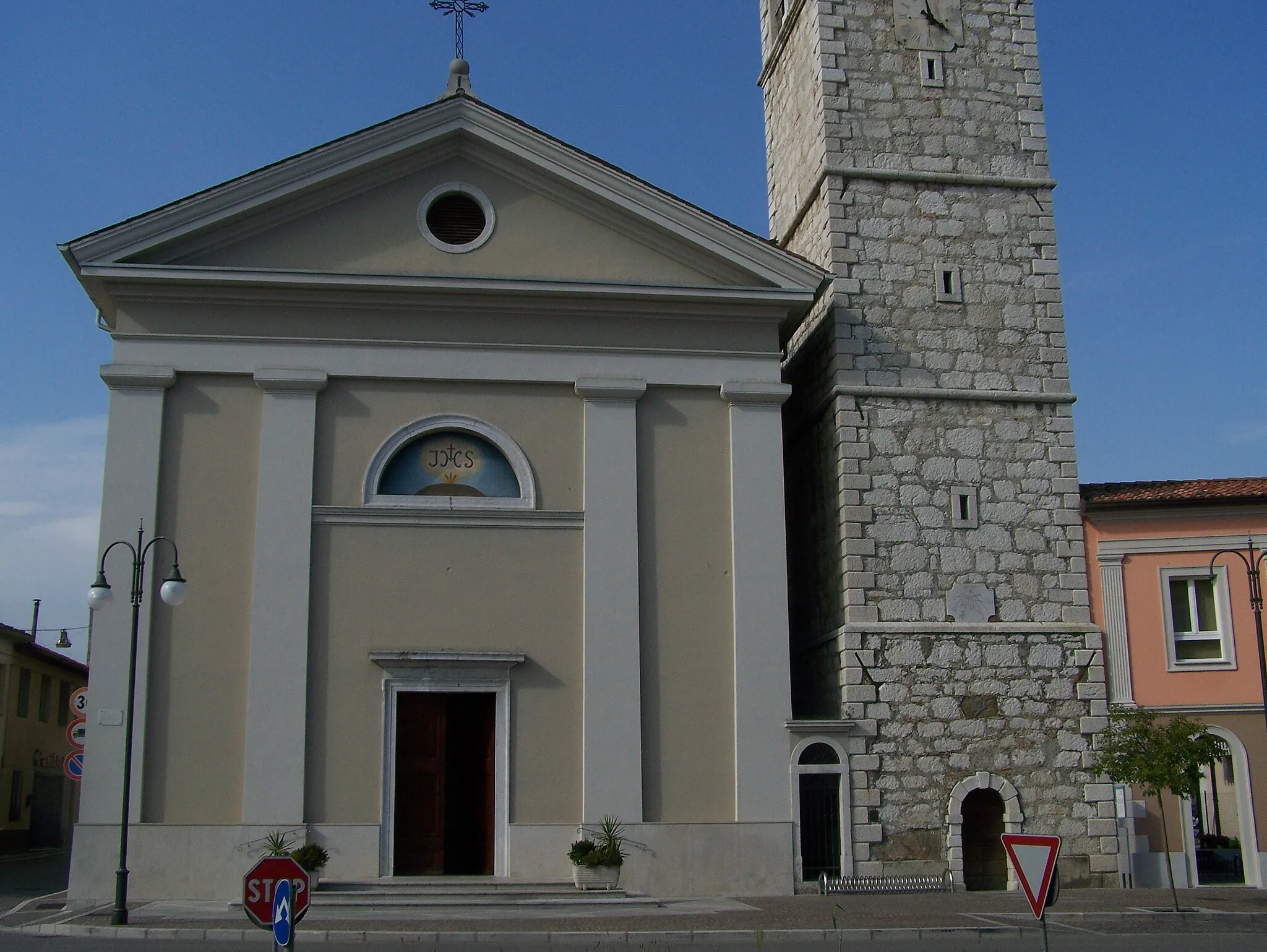 Photo showing: The curch of Saint Roch in Villesse, Friuli, Italy