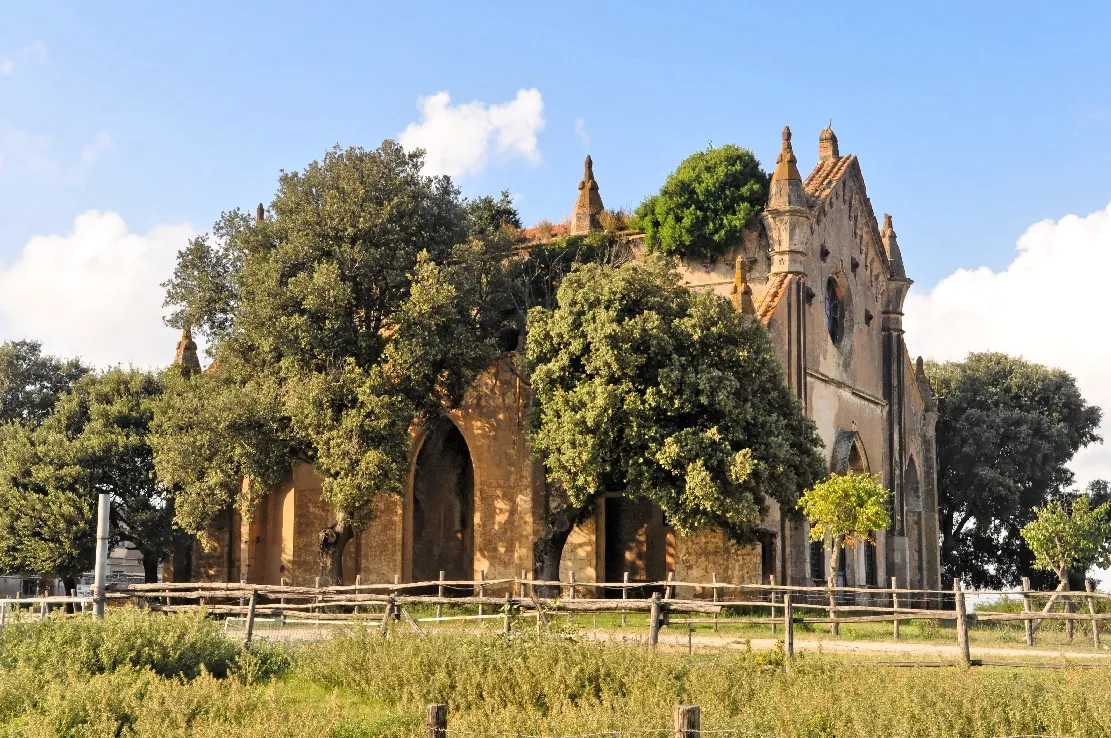 Photo showing: Allumiere -Chiesa del borgo della Farnesiana - 2014