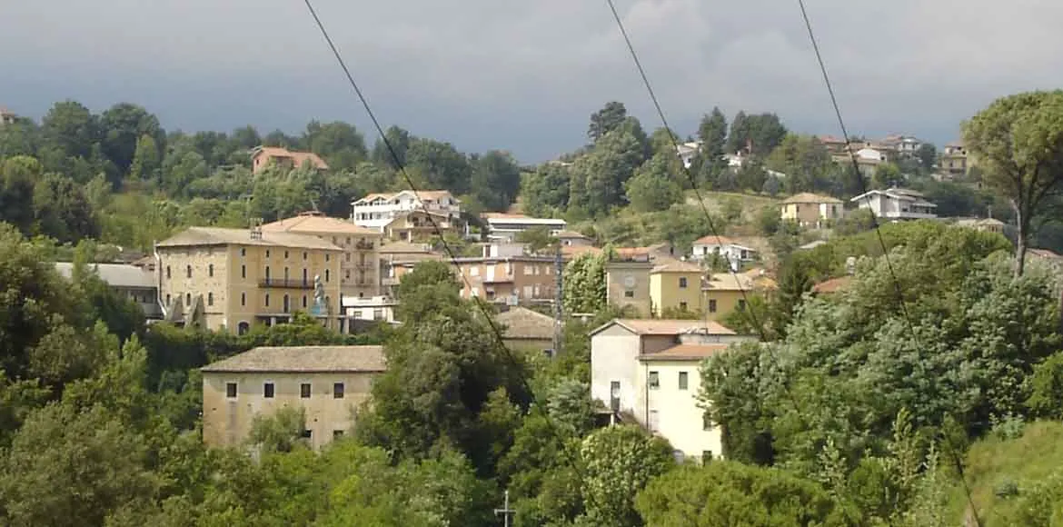 Photo showing: View of Anitrella. Anitrella: lo storico quartiere industriale.