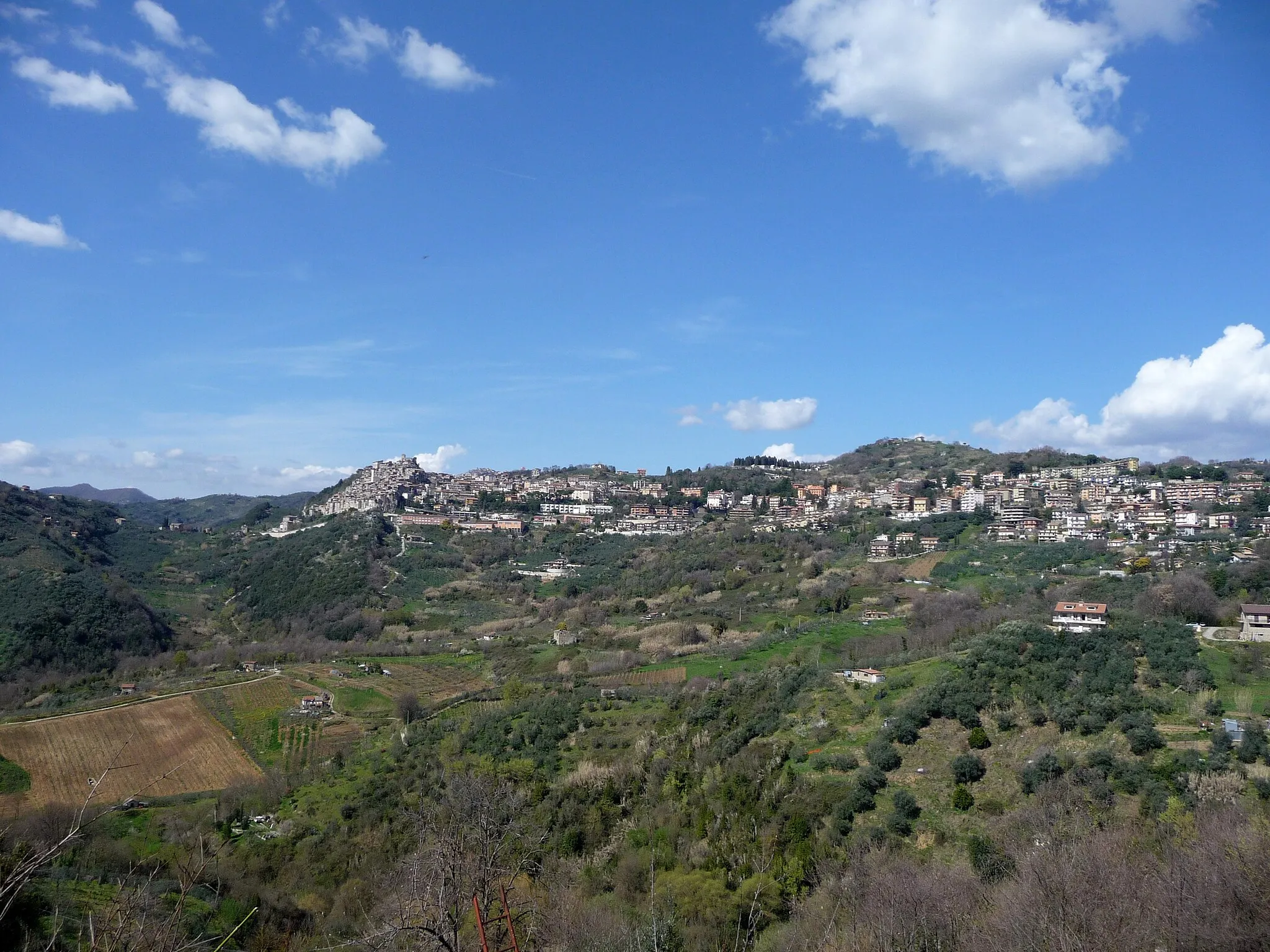 Photo showing: Il territorio intorno ad Olevano