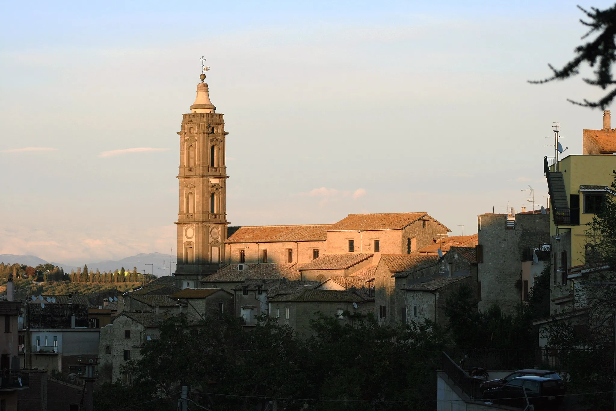 Photo showing: Veduta della chiesa di San Giovanni Battista, nel centro storico di Campagnano di Roma.